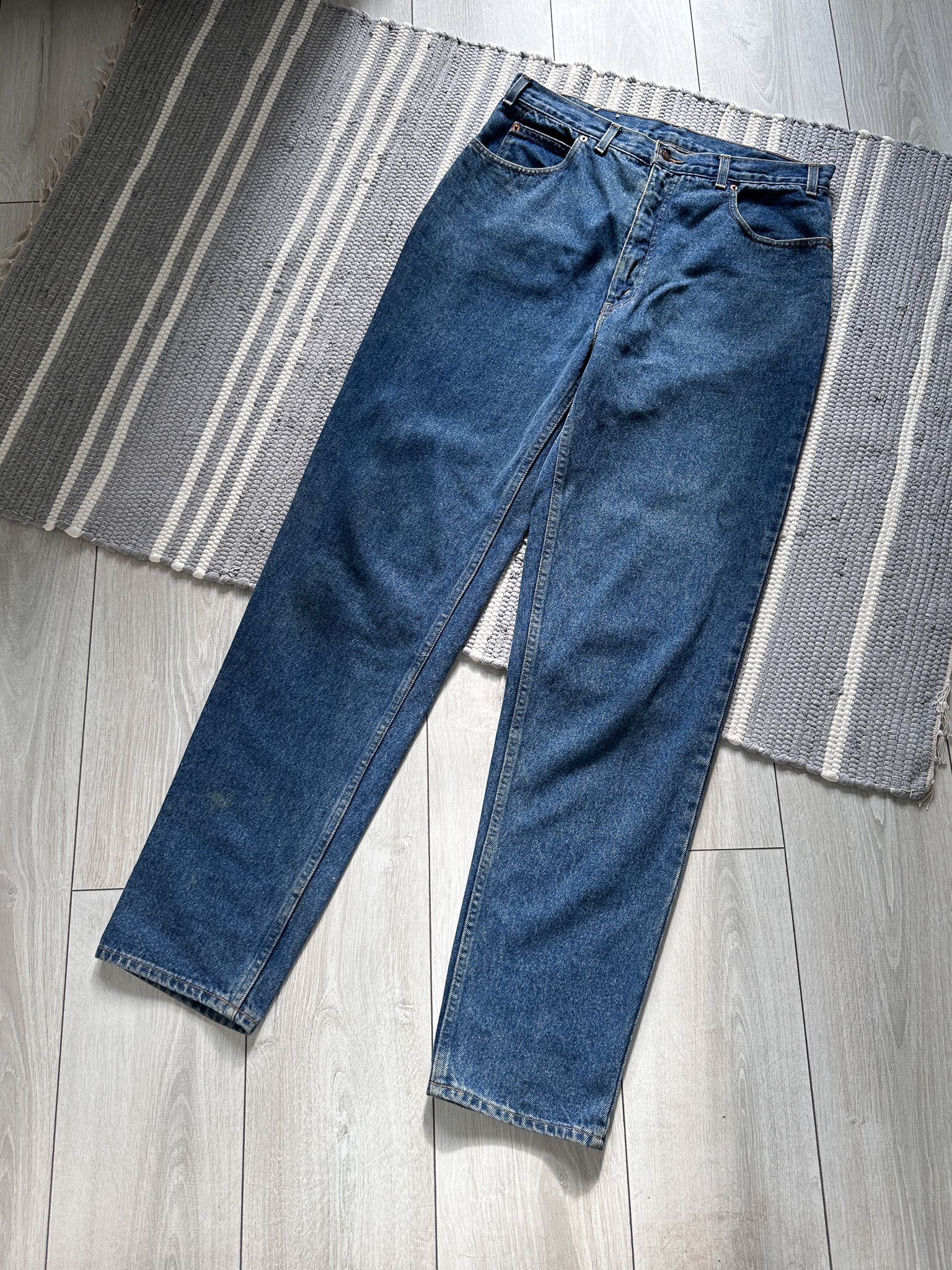 Levi's Vintage Levis 416 Blue Denim Pants Jeans Size US 34 / EU 50 - 3 Thumbnail