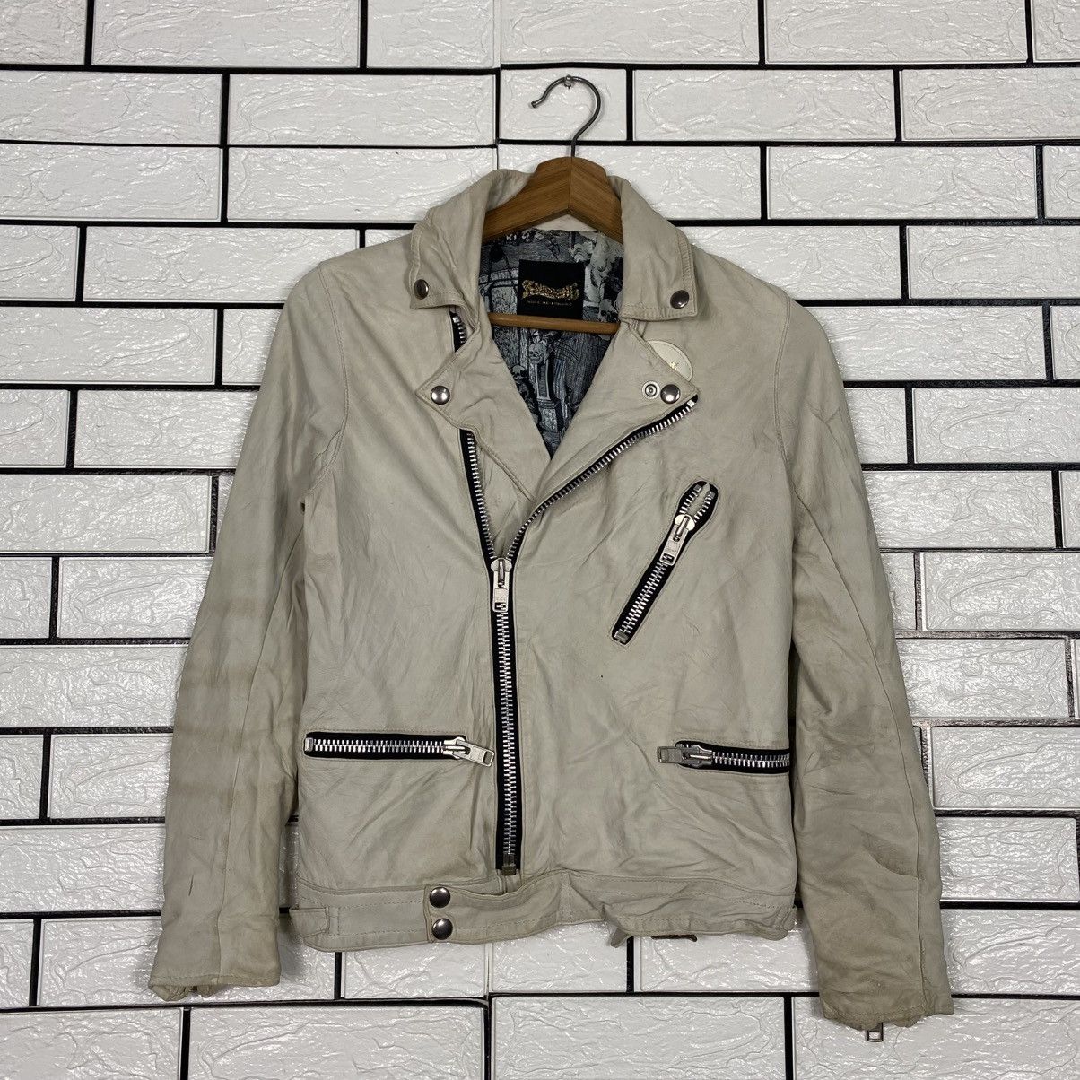 Hysteric Glamour 📌Vintage Double Collar Biker Leather Jacket RNA Inc Size US M / EU 48-50 / 2 - 2 Thumbnail