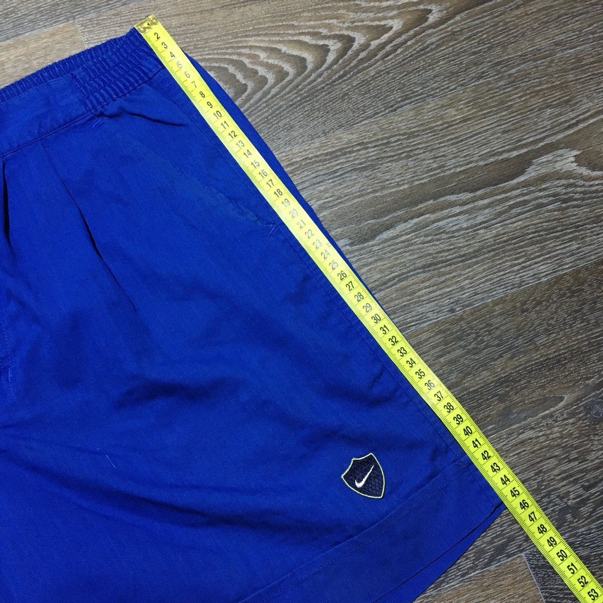 Nike Vintage 90s NIKE Swoosh Logo Embroidery Dri-Fit Shorts Size US 32 / EU 48 - 11 Thumbnail