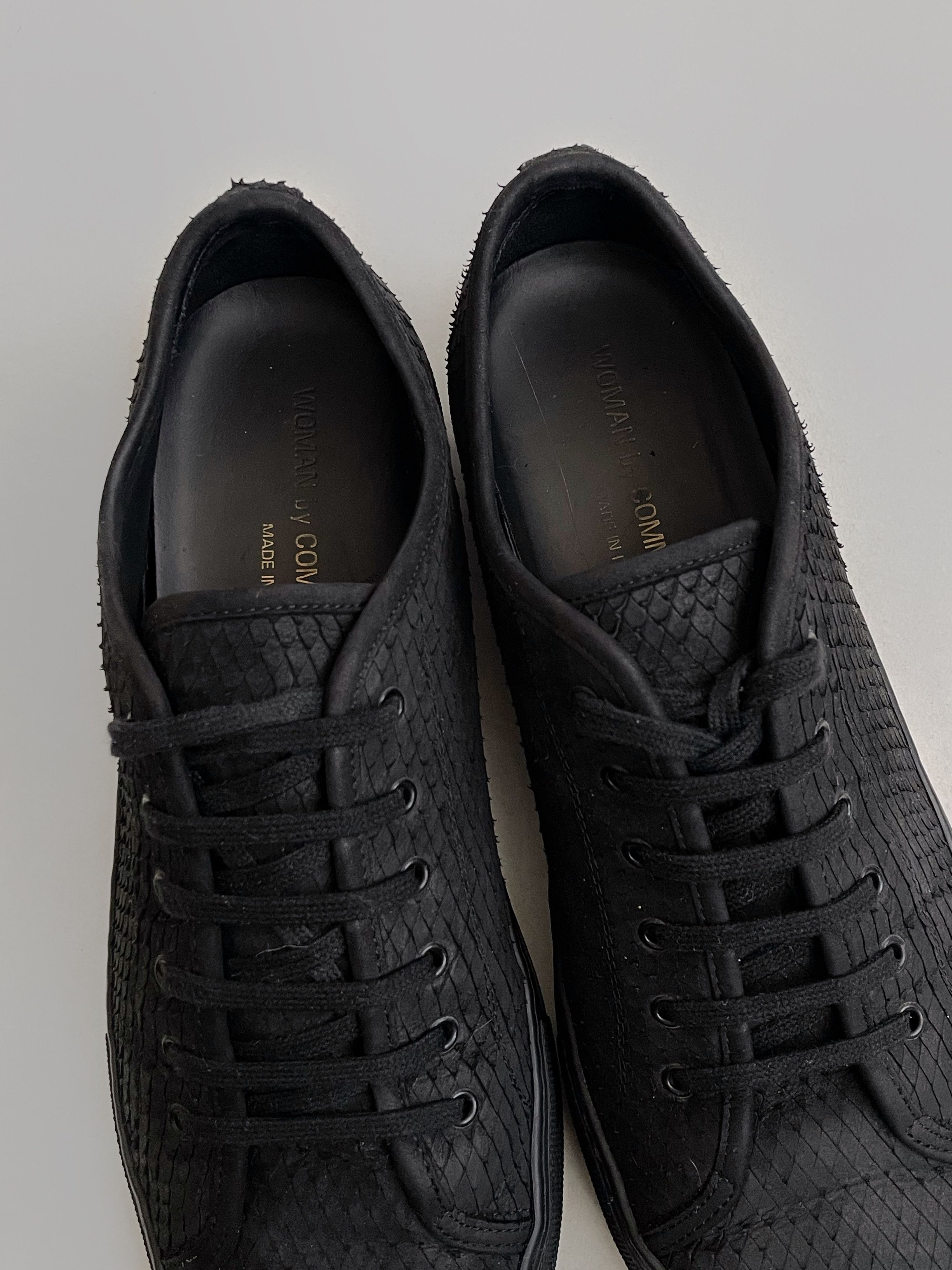 Common Projects Woman by Common project leather black shoes Size US 7.5 / IT 37.5 - 6 Thumbnail