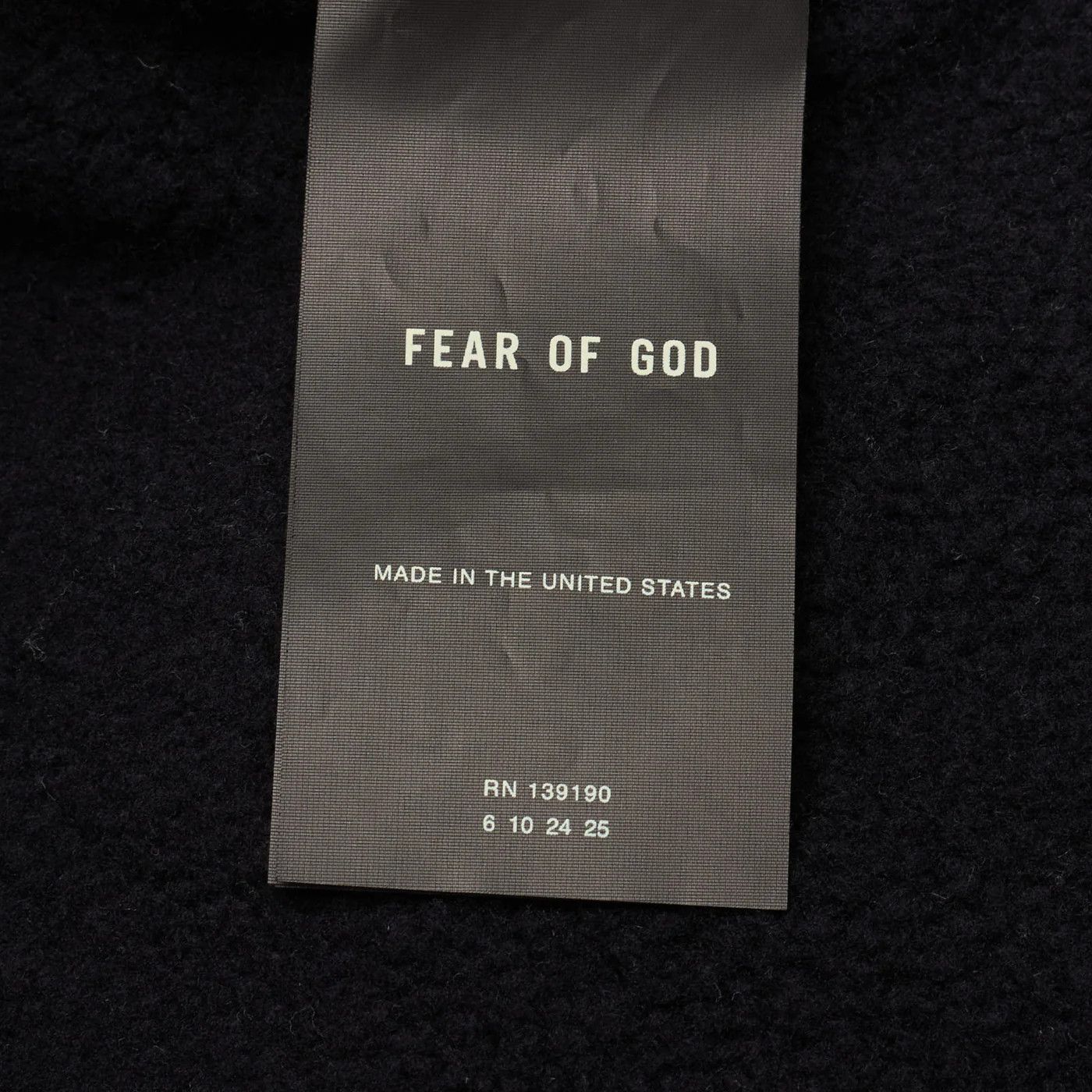 Fear of God FEAR OF GOD Black Cotton Sport Track Pants Size US 34 / EU 50 - 5 Thumbnail