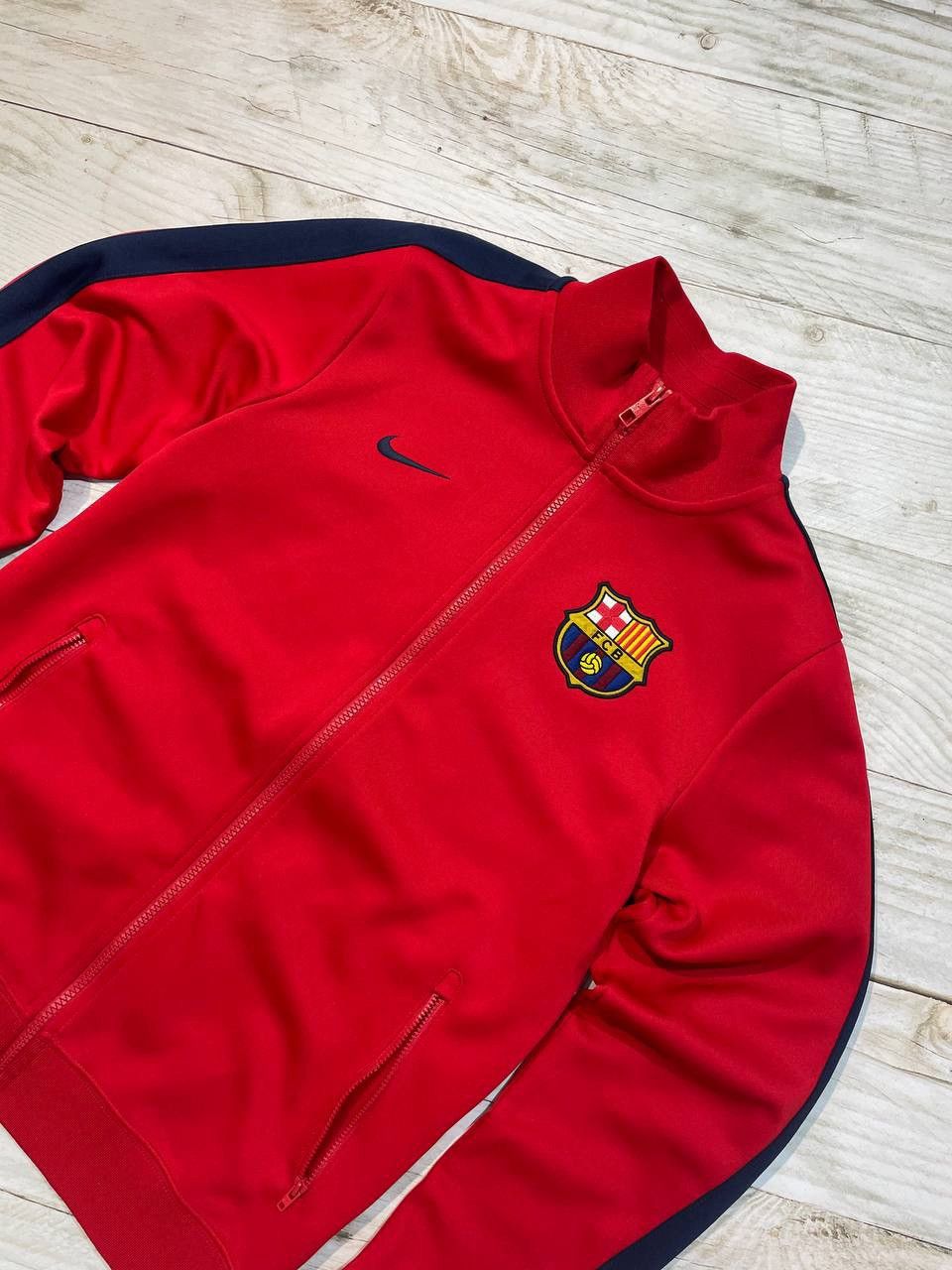Nike Nike Barcelona 2014 Training Football Track Jacket Soccer Size US S / EU 44-46 / 1 - 3 Thumbnail