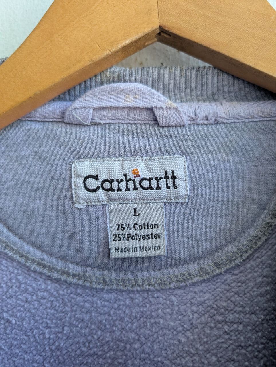 Carhartt vintage CARHATT embroidered logo sweatshirts Size US L / EU 52-54 / 3 - 6 Thumbnail
