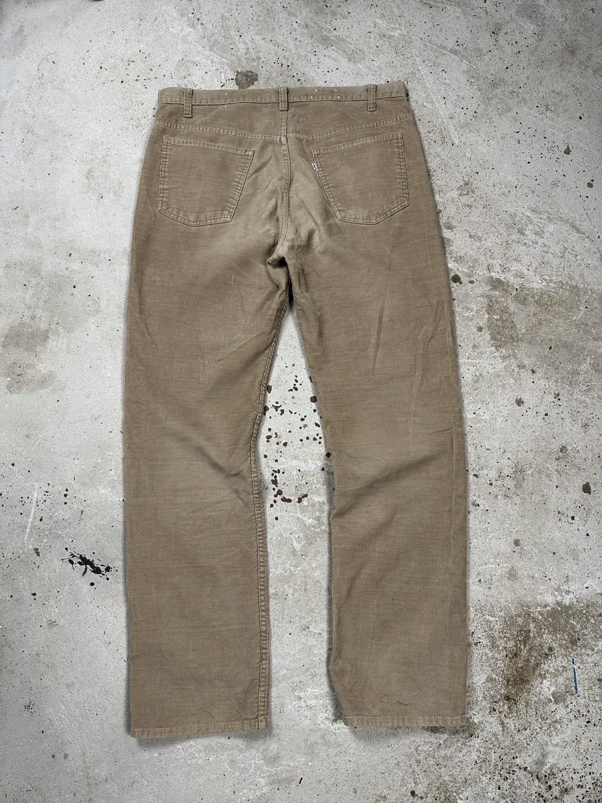 Levi's × Vintage Vintage 90s Levi’s 519 Brown Corduroy Pants Size US 38 / EU 54 - 1 Thumbnail