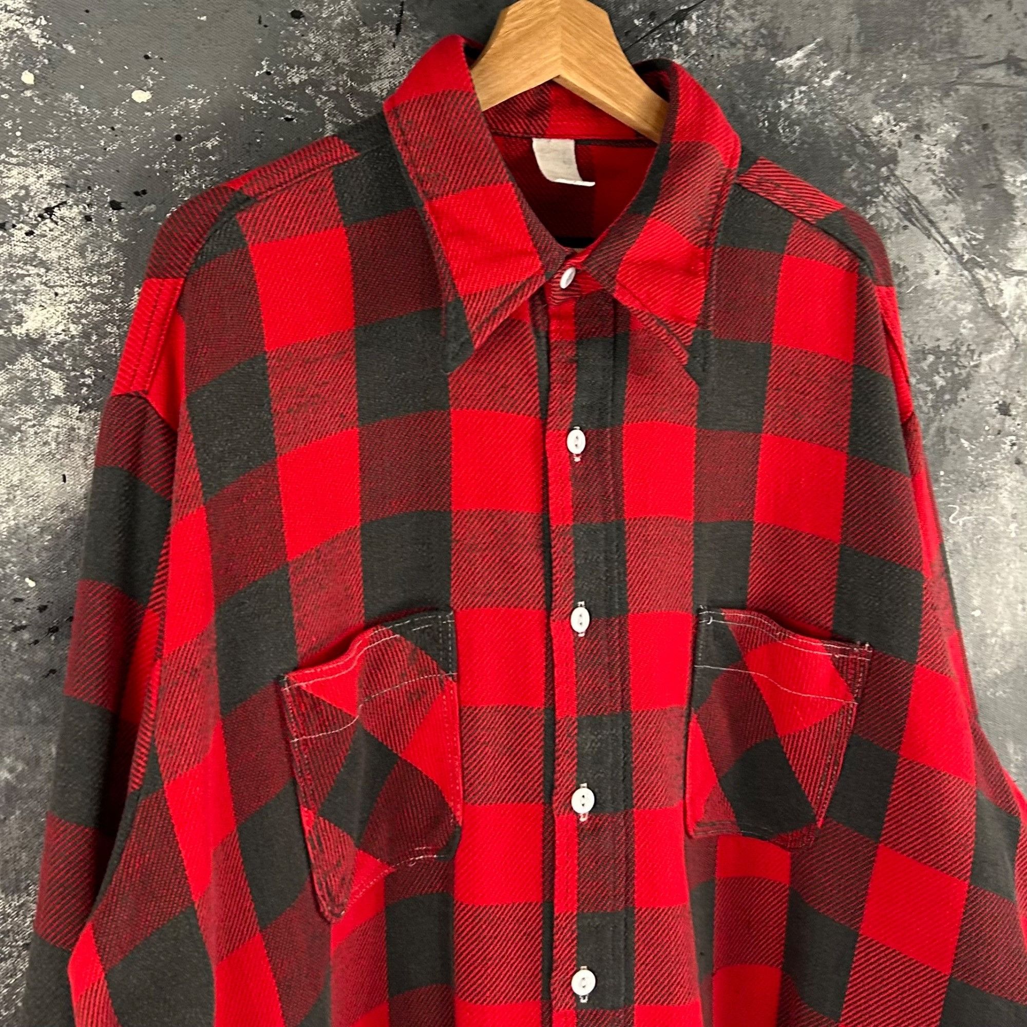 Vintage Vintage 80’s Cotton Button shirt Size US XXL / EU 58 / 5 - 2 Thumbnail