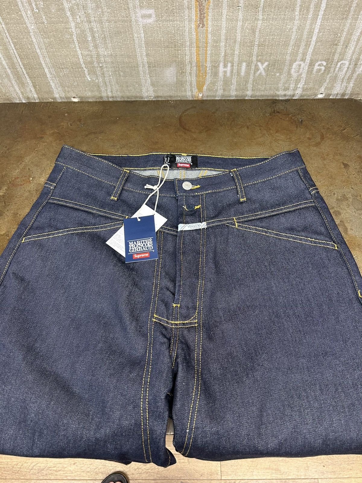 Supreme Baggy Jean Rigid Indigo Men's - SS22 - US