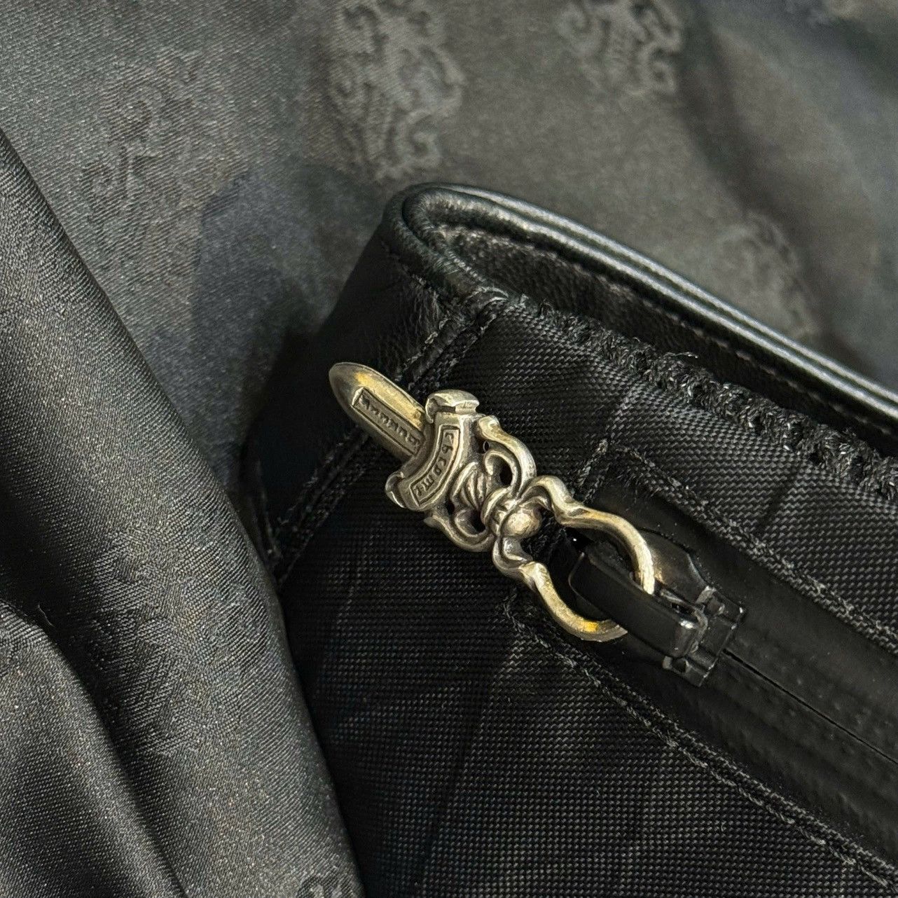 Chrome Hearts CHROME HEARTS SNAT PACK XPAC NYLON MESH BAG BLACK Size ONE SIZE - 4 Thumbnail