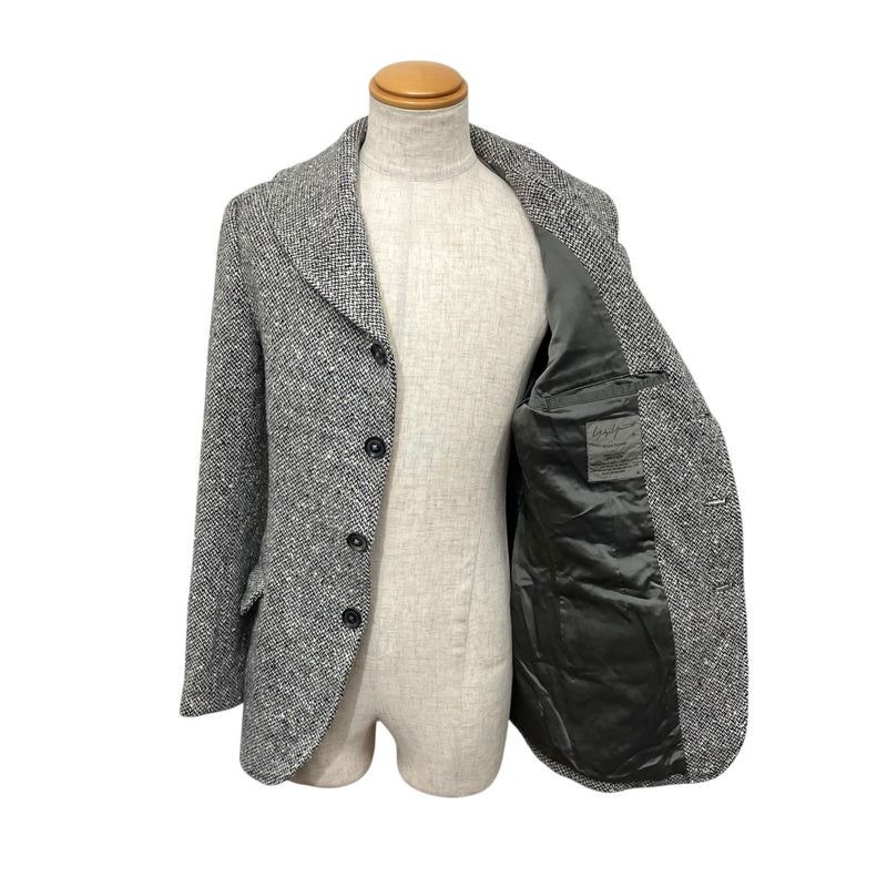 Yohji Yamamoto Yohji Yamamoto pour homme Loofah color wool 4B jacket Size US M / EU 48-50 / 2 - 4 Thumbnail