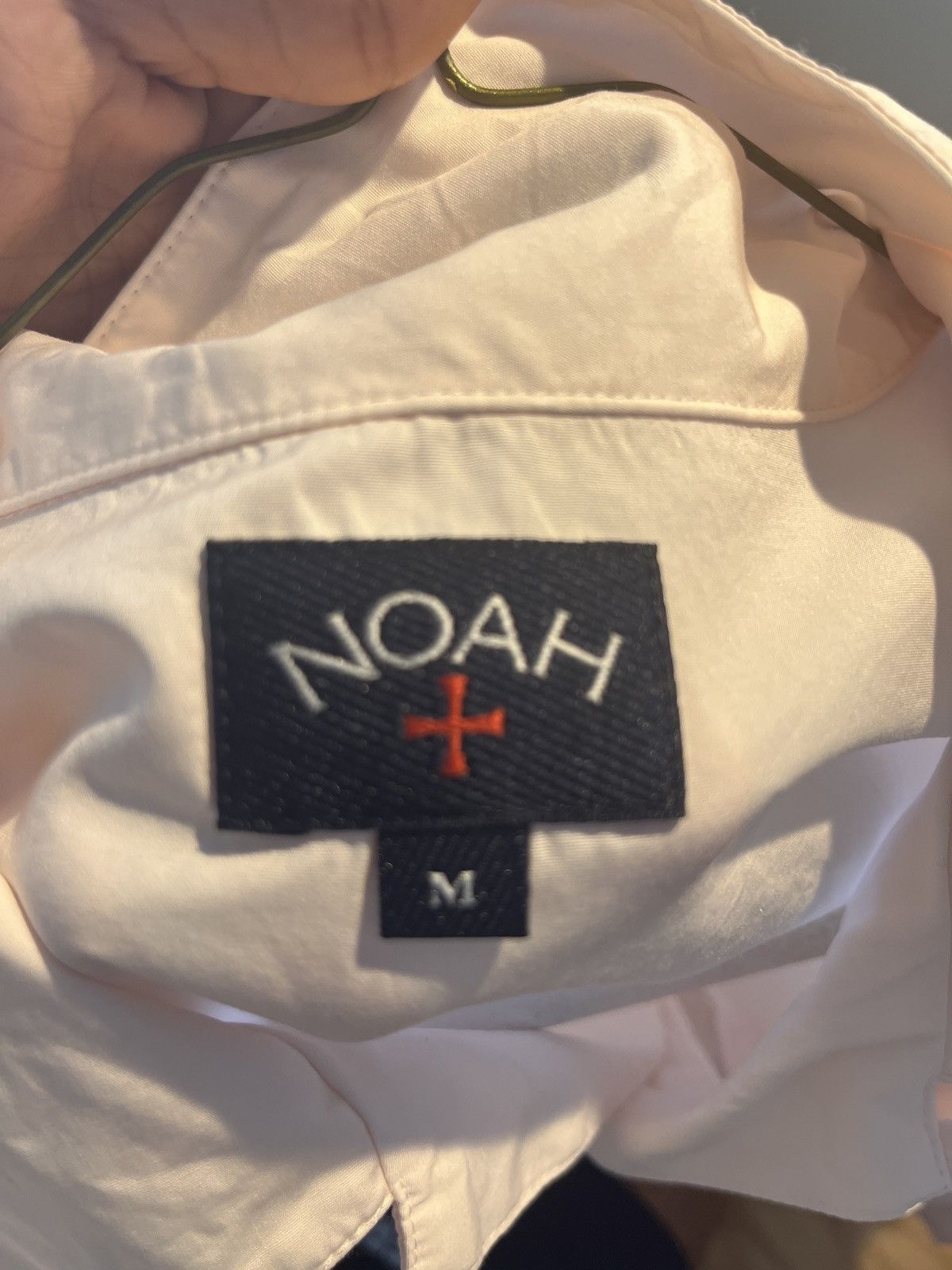 Noah Noah - Short Sleeve Pink/White Button Up with Paint Graphic Size US M / EU 48-50 / 2 - 5 Thumbnail