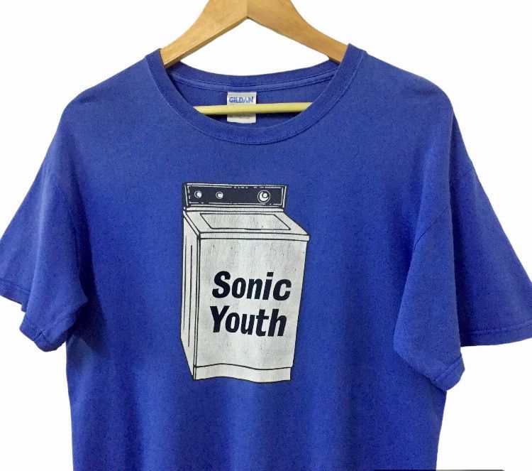 Band Tees × Vintage VINTAGE SONIC YOUTH WASHING MACHINE NOISE ROCK BAND TSHIRT Size US M / EU 48-50 / 2 - 3 Thumbnail
