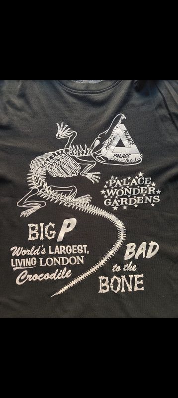 Palace Palace Chomper T-shirt Black L Size US L / EU 52-54 / 3 - 2 Thumbnail
