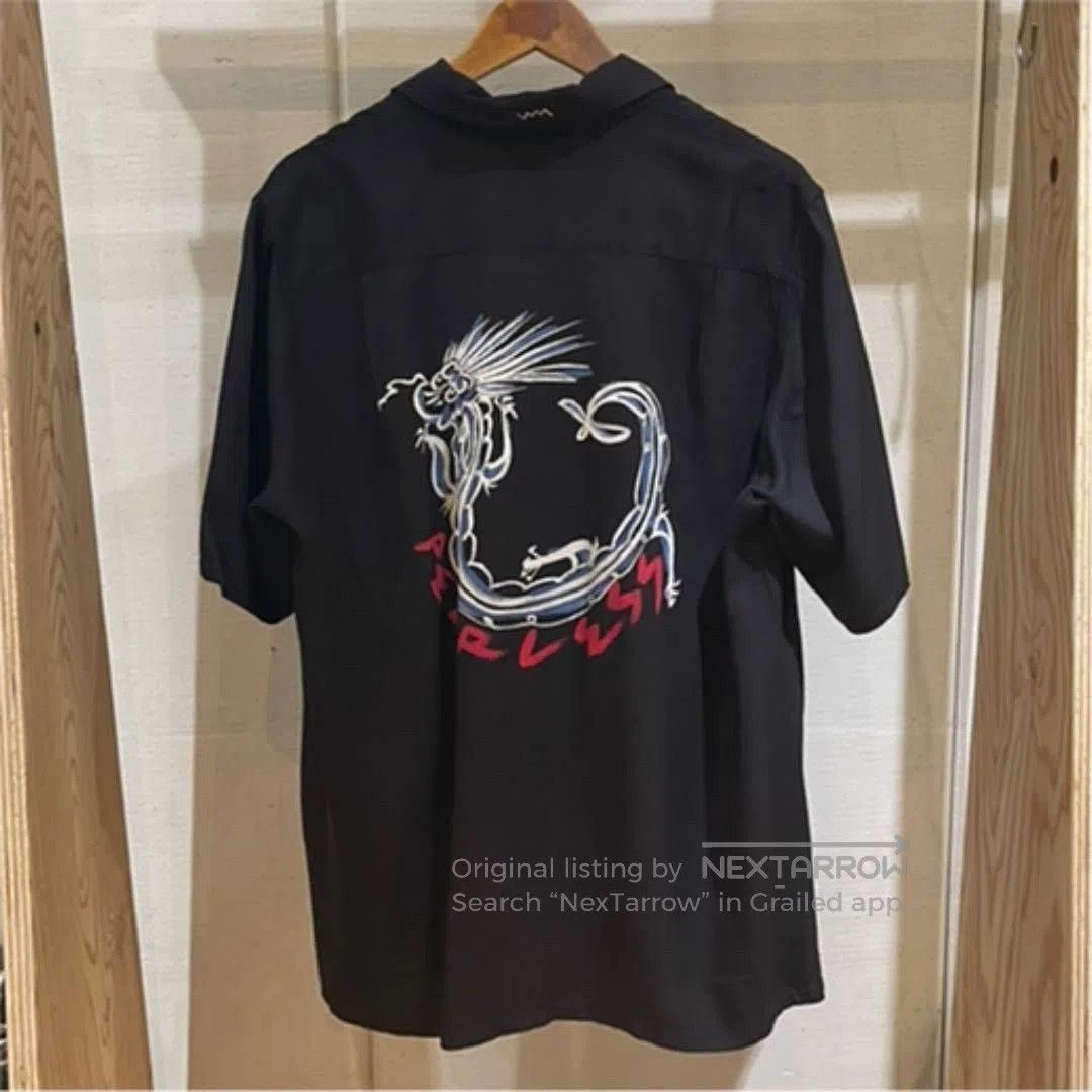 Visvim visvim Dragon Embroidered Short-Sleeve Shirt. Size US L / EU 52-54 / 3 - 1 Thumbnail