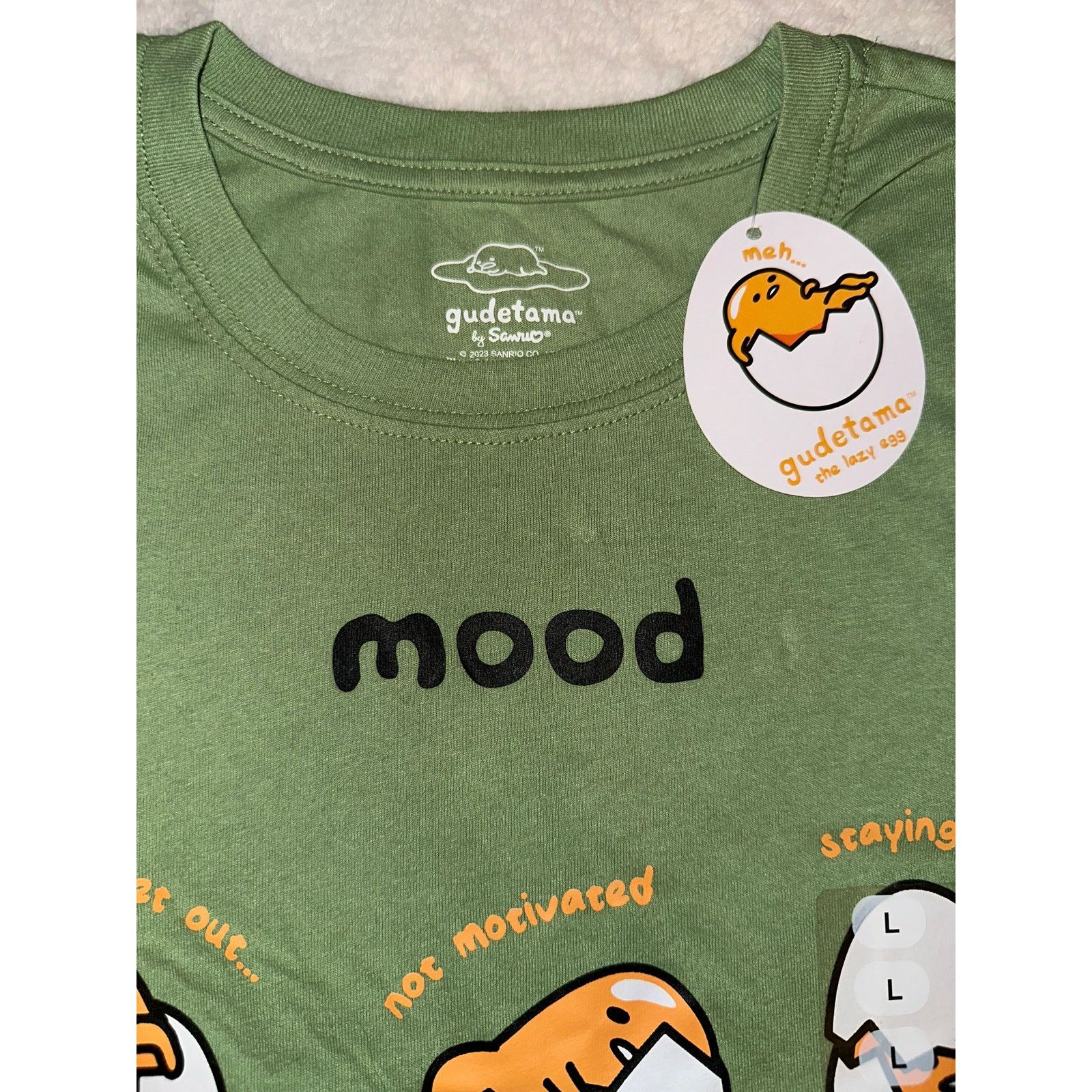 & Other Stories Sanrio Gudetama Tee Large NWT Size L / US 10 / IT 46 - 3 Thumbnail