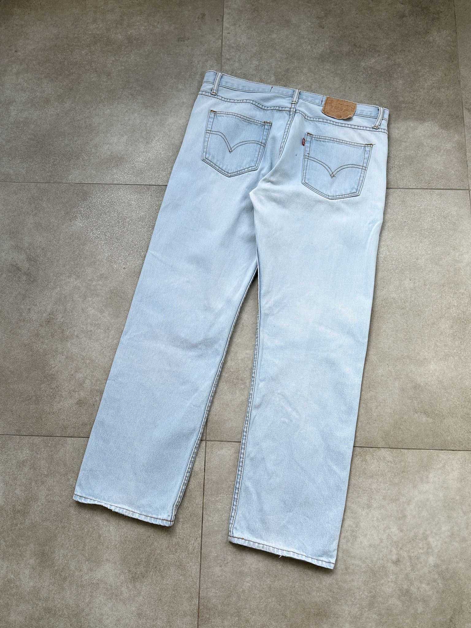 Levi's Vintage Levis 501 Blue Denim Jeans Size US 36 / EU 52 - 2 Thumbnail