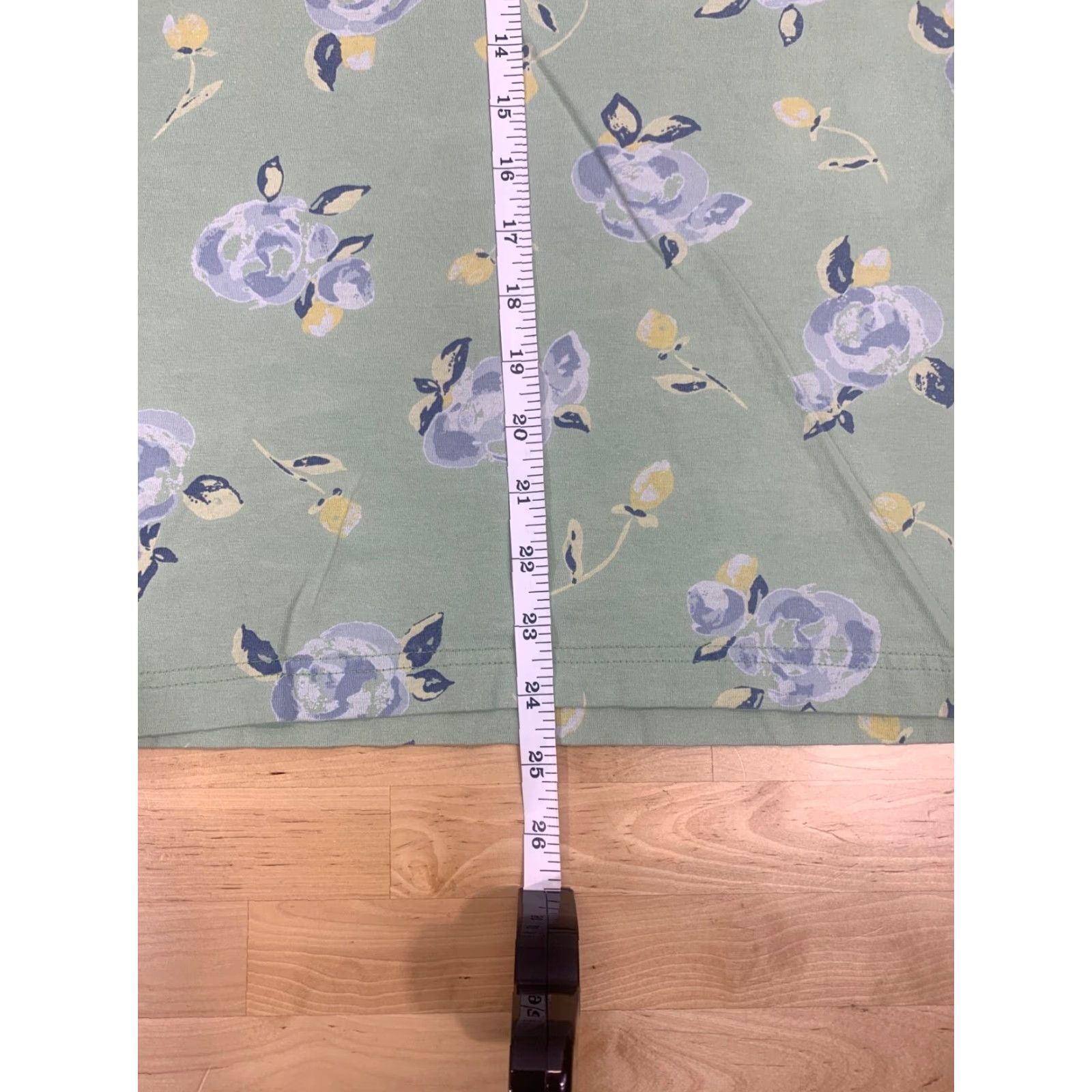 High Sierra VINTAGE High Sierra T-Shirt Womens Green Floral Short Sleeve 1X Crew Neck Women Size XL / US 12-14 / IT 48-50 - 6 Thumbnail