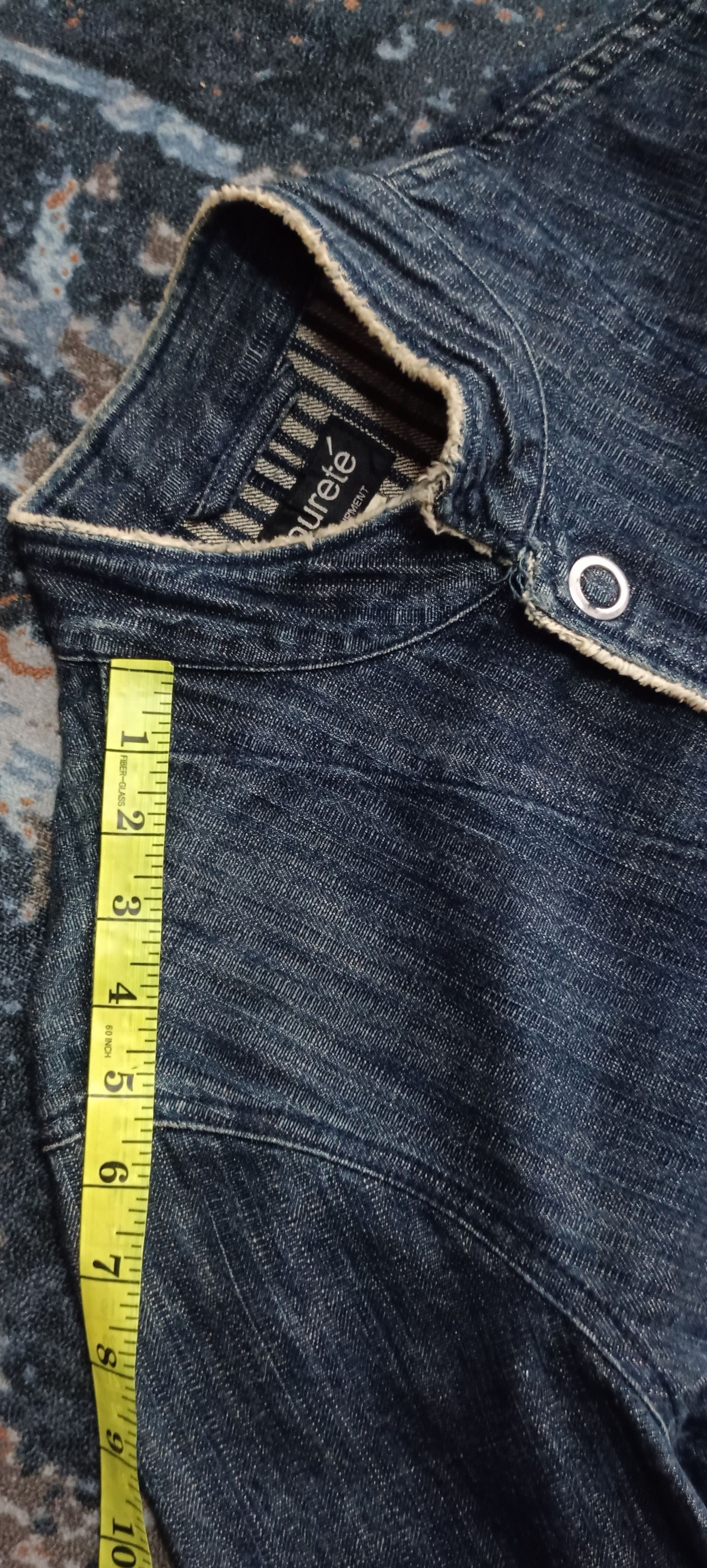 Japanese Brand × Vintage Purete Equipment Houston Denim Jacket Size US M / EU 48-50 / 2 - 16 Thumbnail
