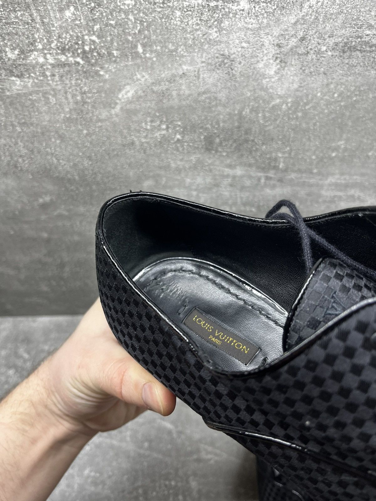 Louis Vuitton Louis Vuitton - 2018 - Petit Damier Solferino Derby Size US 8.5 / EU 41-42 - 14 Thumbnail