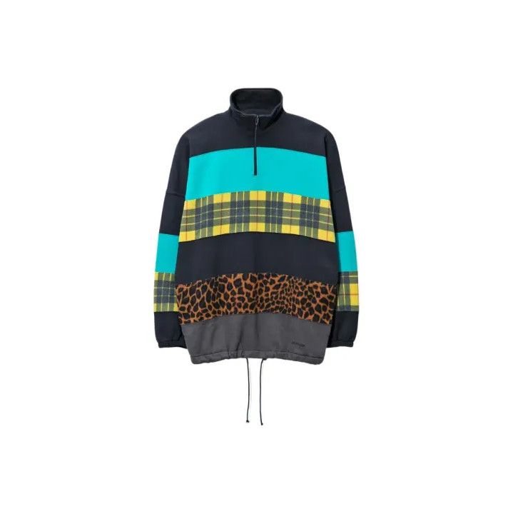 Balenciaga Balenciaga Colorblock Long Sleeve Zip Sweatshirt Size US XS / EU 42 / 0 - 1 Thumbnail