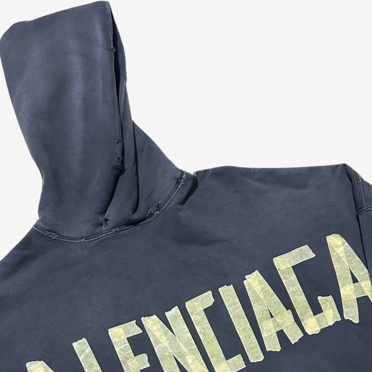 Balenciaga Balenciaga SS23 Oversized Logo Tape Hoodie Size US M / EU 48-50 / 2 - 8 Thumbnail