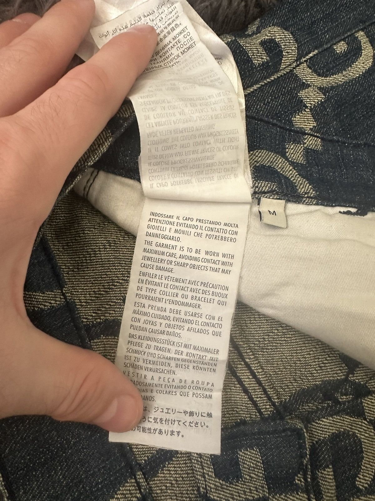 Gucci Gucci Monogram Denim Shorts Size US 30 / EU 46 - 14 Thumbnail