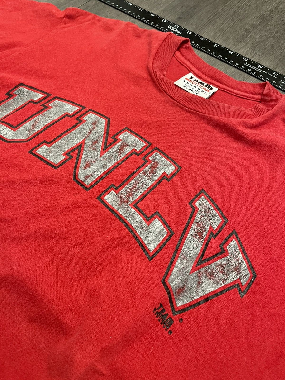 Vintage Vintage College “UNLV Spell out ” T-shirt (Sz. XL) Size US XL / EU 56 / 4 - 2 Thumbnail