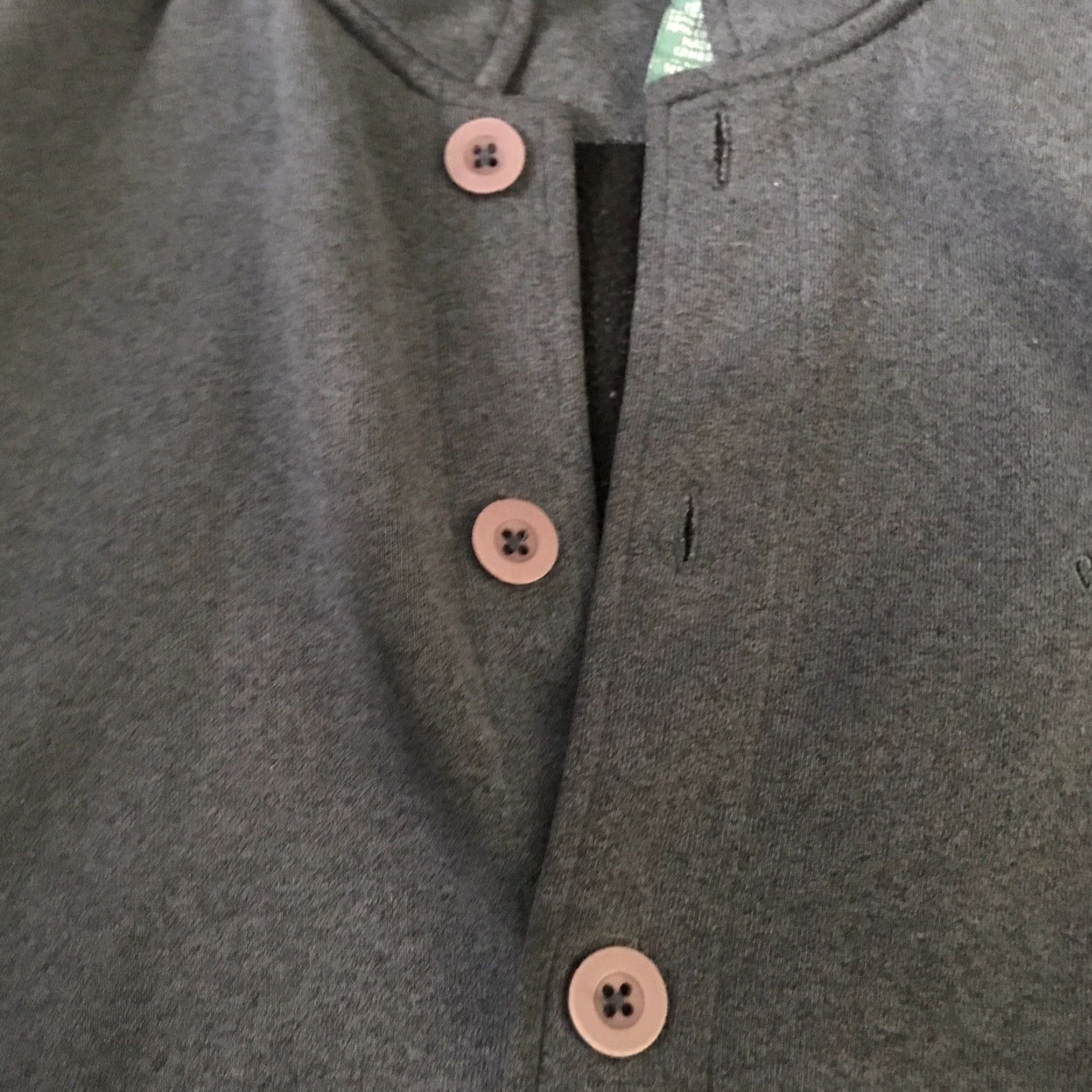 Big Dogs VINTAGE Big Dogs Shirt Long Sleeve Henley Blue XL Men’s 1990s Grunge Baggy Cotton Blend Size US XL / EU 56 / 4 - 4 Thumbnail