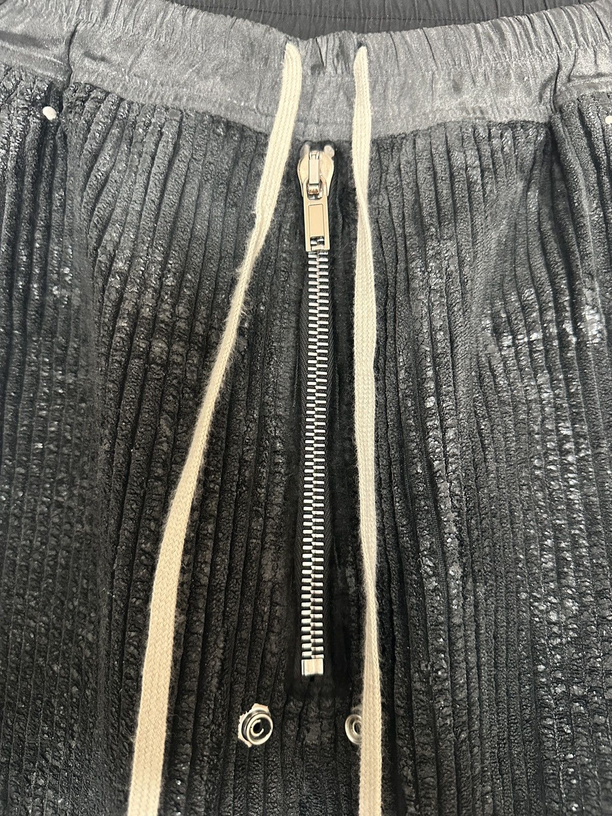 Rick Owens RICK OWENS DRKSHDW COATED CORDUROY BELA Size US 30 / EU 46 - 3 Thumbnail