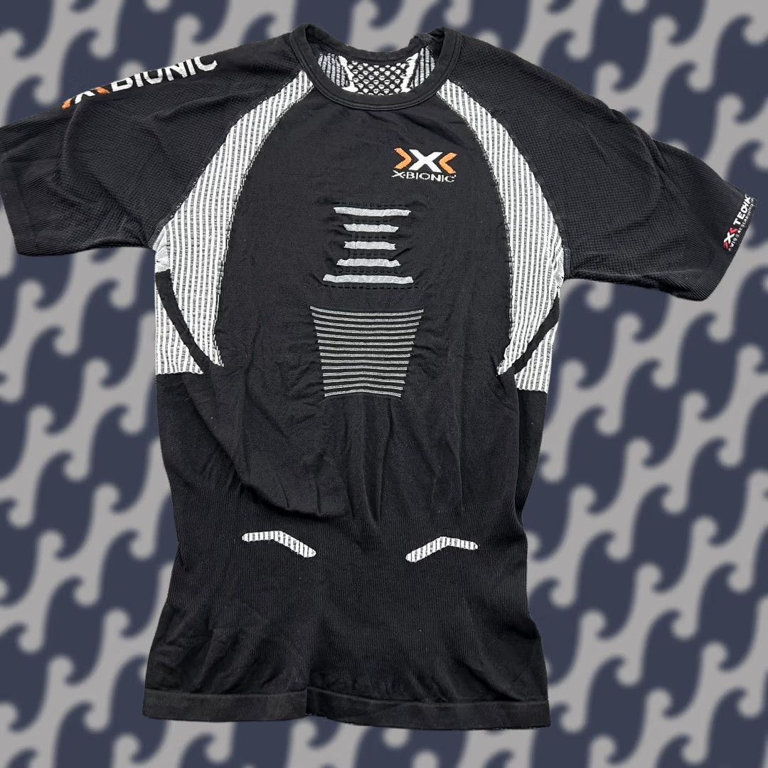 Vintage X-Bionic The Trick Mens Compression Shirt Short Sleeve Black Medium Running Size US M / EU 48-50 / 2 - 1 Thumbnail