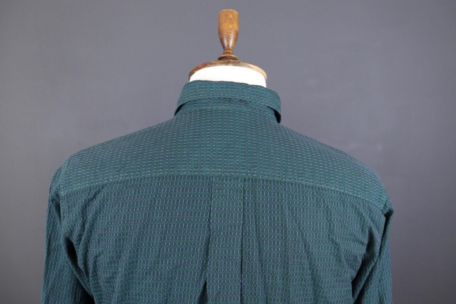 Christian Dior Monsieur Mondi Green Long Sleeve Button Down Shirt Size S Size US S / EU 44-46 / 1 - 7 Thumbnail