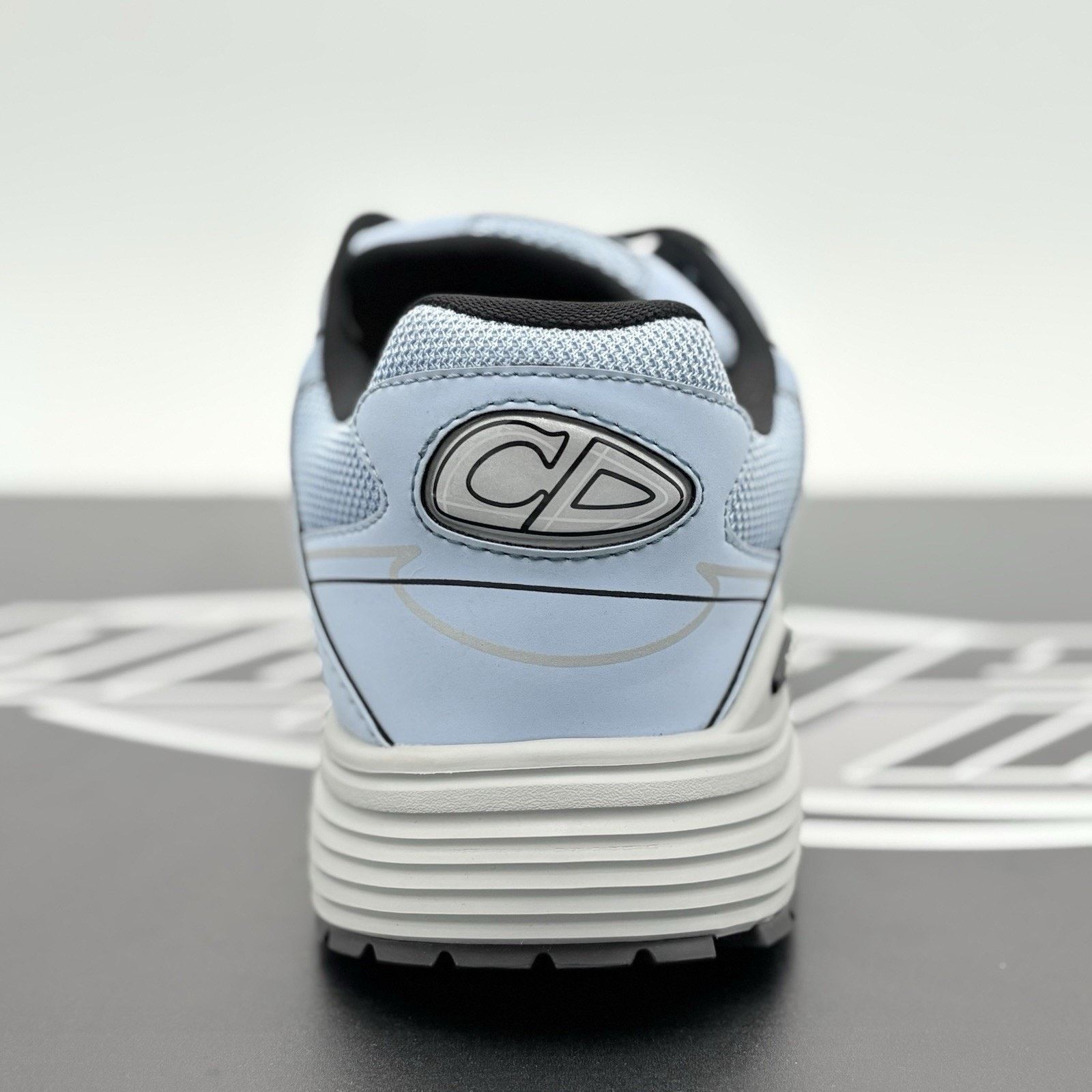 Dior Dior B30 Reflective Sneaker ' Blue Gray ' | ONLY WORN ONCE! Size US 13 / EU 46 - 3 Thumbnail