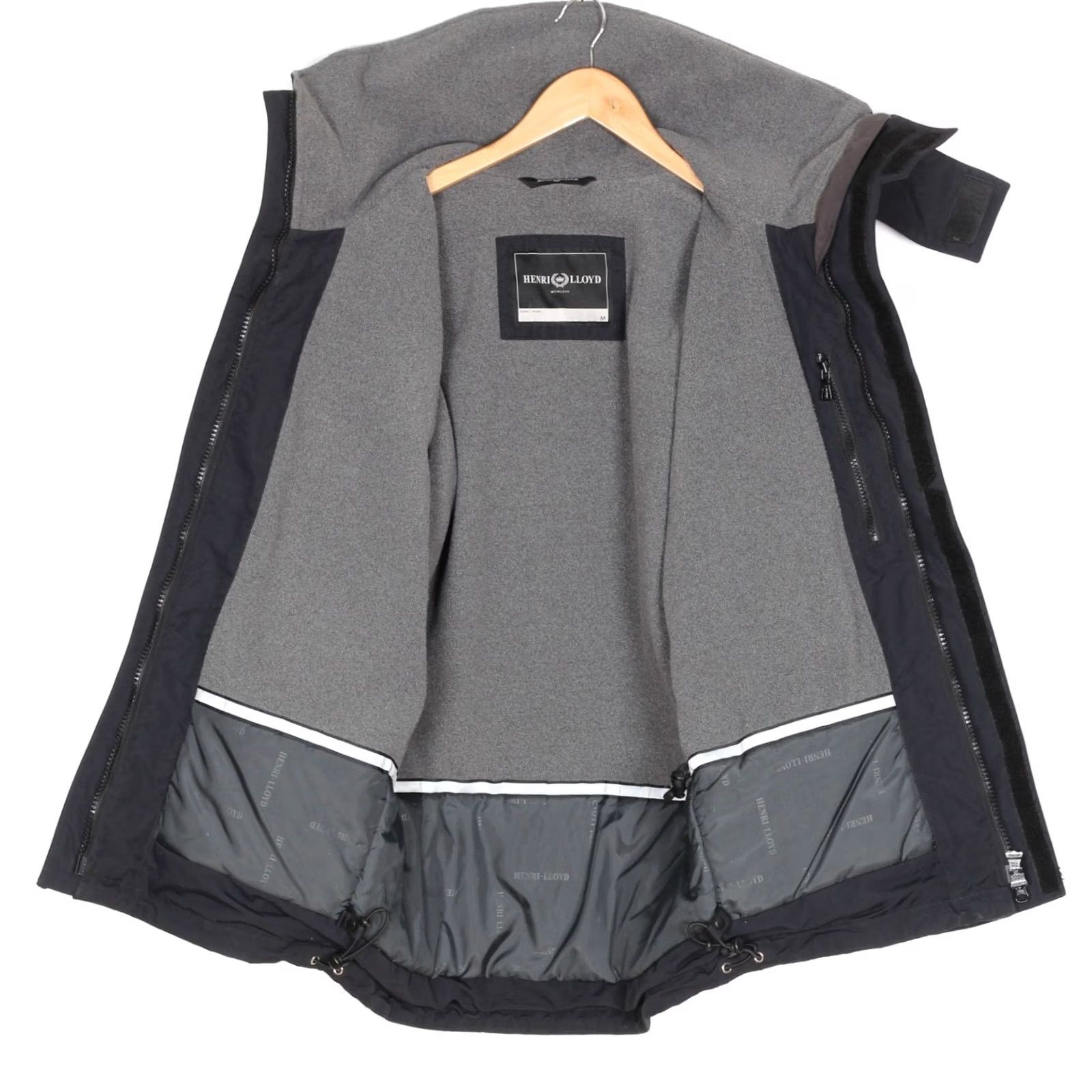 Henri Lloyd Henri Lloyd TP2 Offshore Sailing Jacket Men Hooded Padded Yachting MJ6220 Size M Dark Blue Size US L / EU 52-54 / 3 - 6 Thumbnail