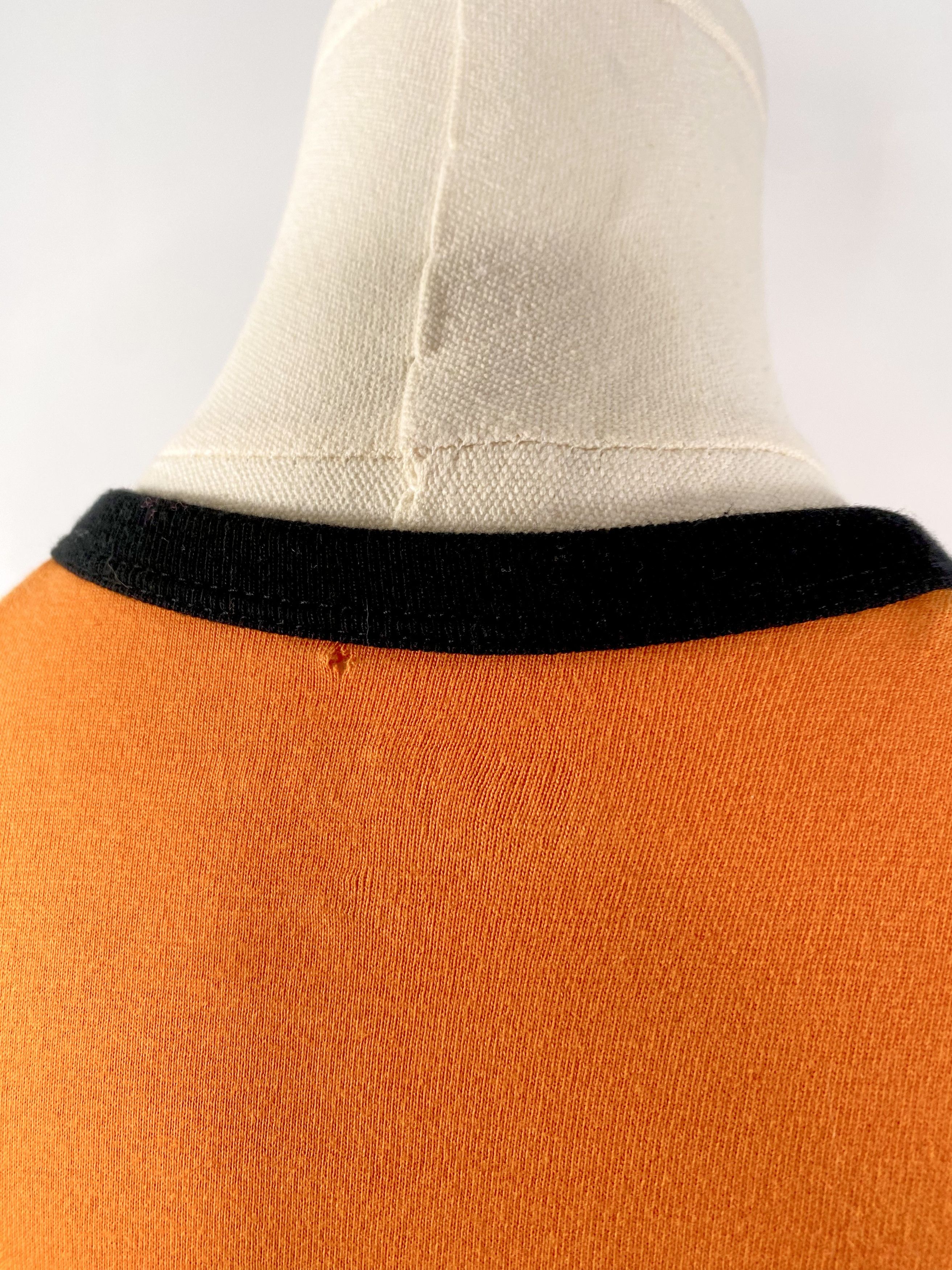 Disney Nightmare Before Christmas by Tim Burton Orange Baseball Tee Size ONE SIZE - 5 Thumbnail