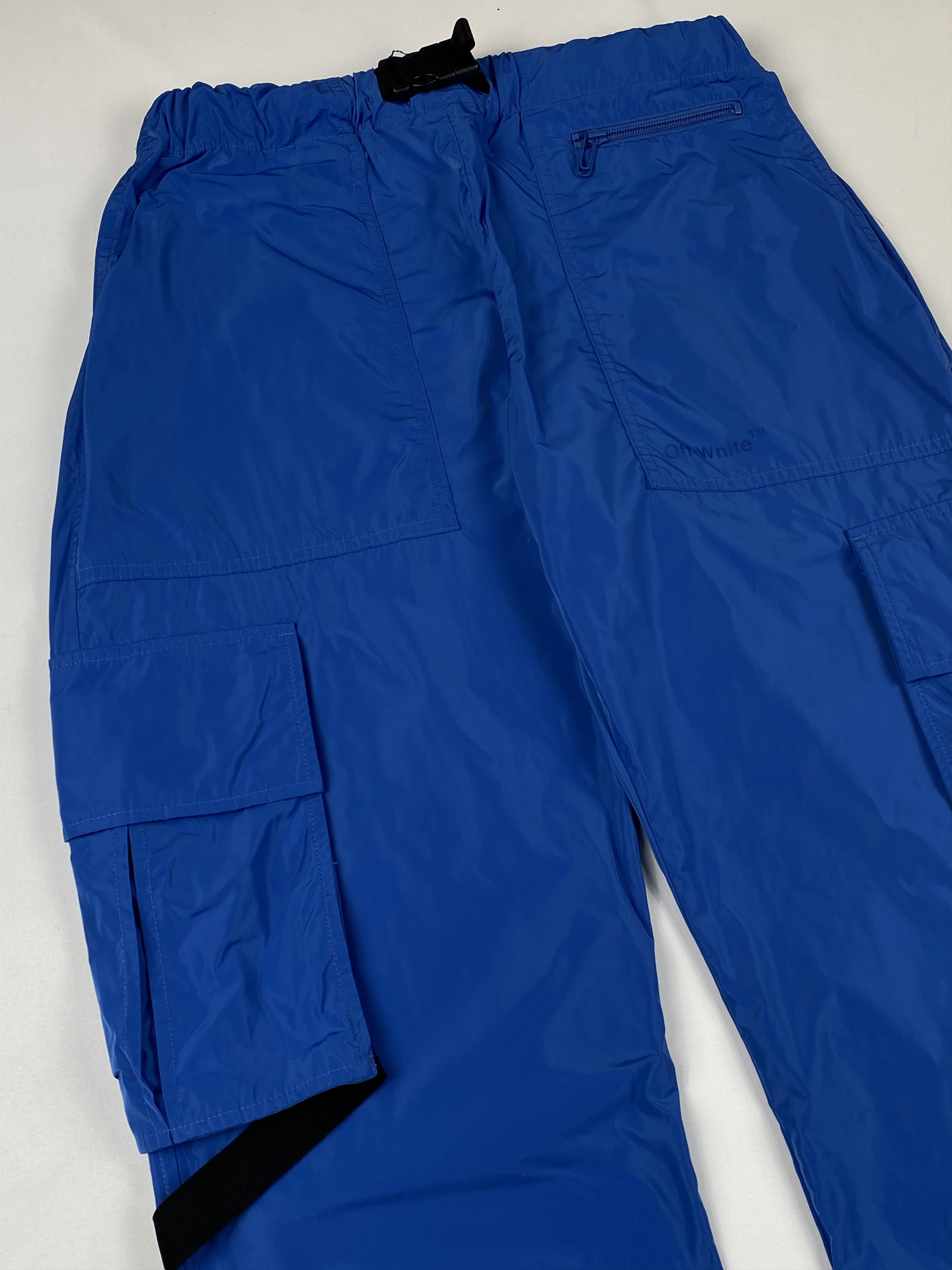 Off-White F/W 2022 Belted Straight Leg Cargo Trousers Size US 29 - 5 Thumbnail