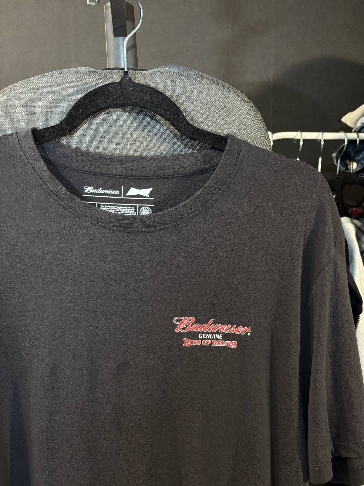 Budweiser Budweiser big logo T-shirt Size:XL Size US XL / EU 56 / 4 - 5 Thumbnail