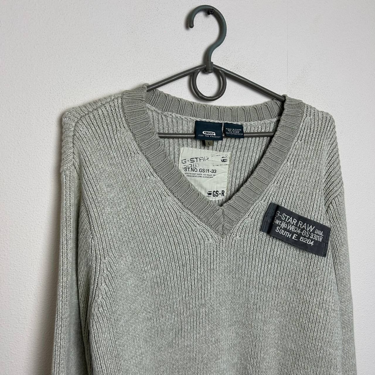 G-Star Vintage G-Star Big logo Avantgarde streetwear y2k sweater Size US L / EU 52-54 / 3 - 3 Thumbnail