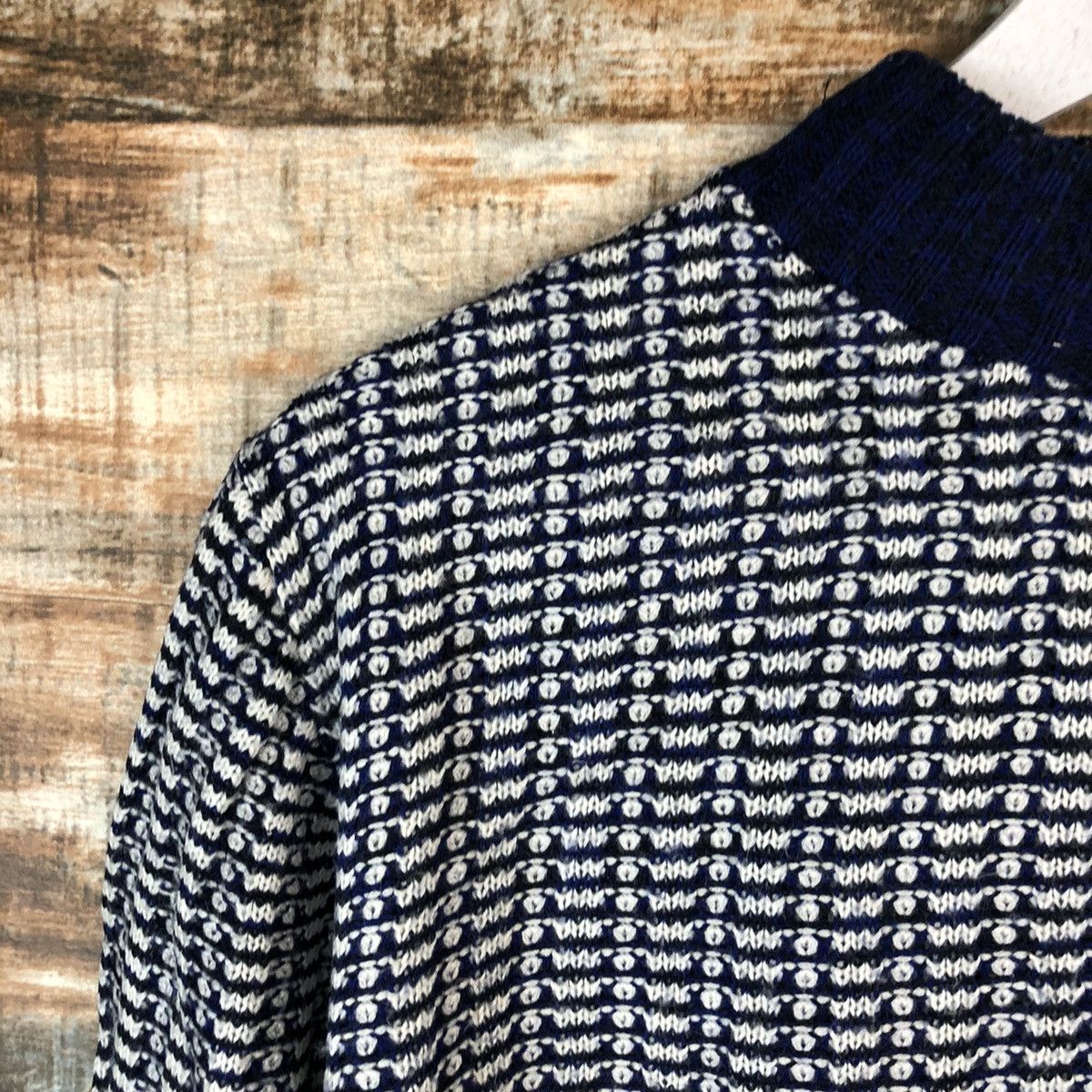 Homespun Knitwear × Japanese Brand × Vintage Japanese Brand Blue Knitwear #A1624 Size S / US 4 / IT 40 - 9 Thumbnail