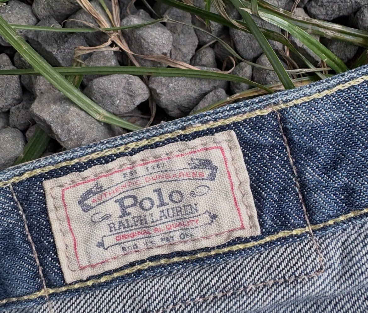 Polo Ralph Lauren 2000s Polo Ralph Lauren Patchwork Jeans Pants Size US 28 / EU 44 - 7 Thumbnail