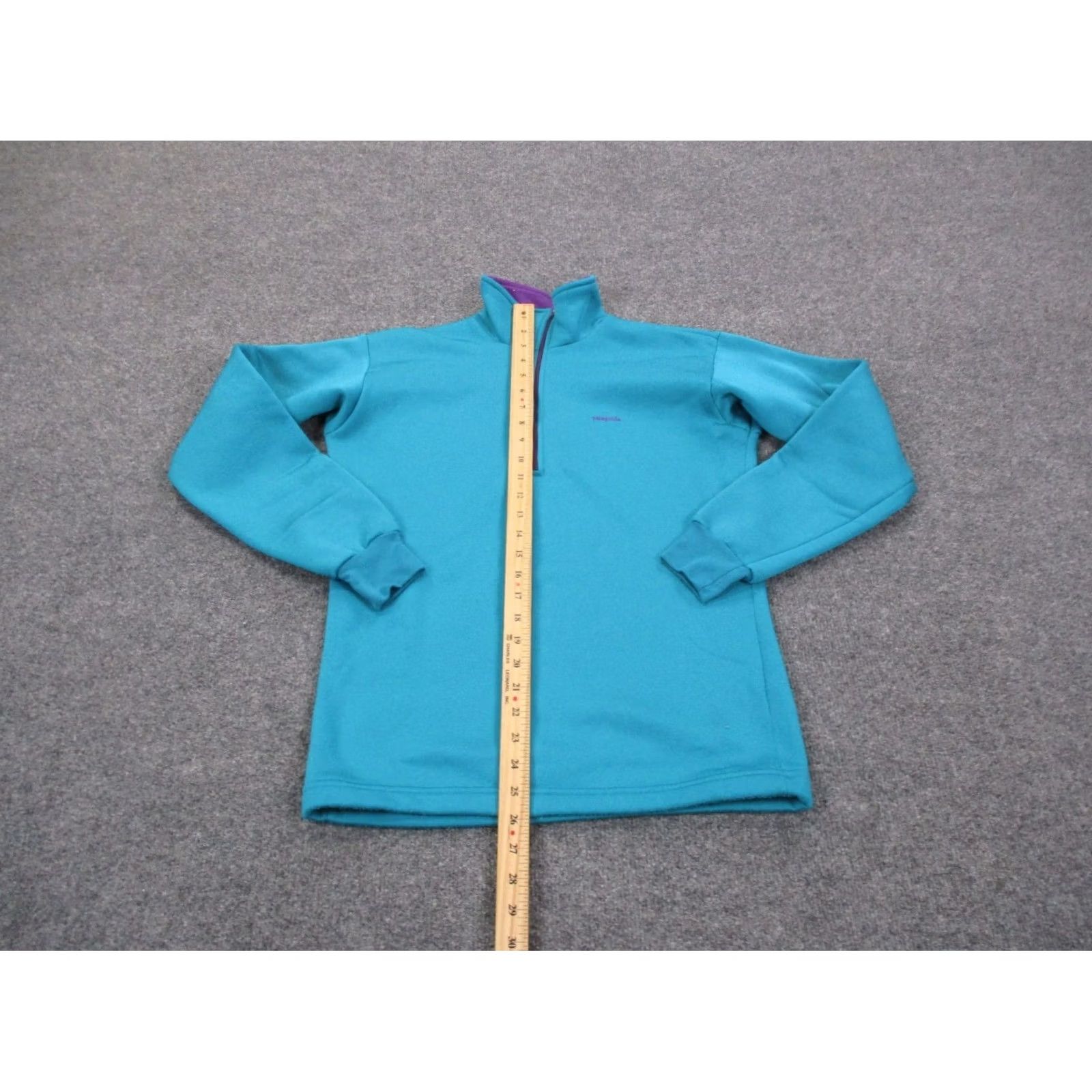 Patagonia VINTAGE Patagonia Sweater Womens S Blue Jacket Capilene USA Made Outdoors 90s Size S / US 4 / IT 40 - 3 Thumbnail