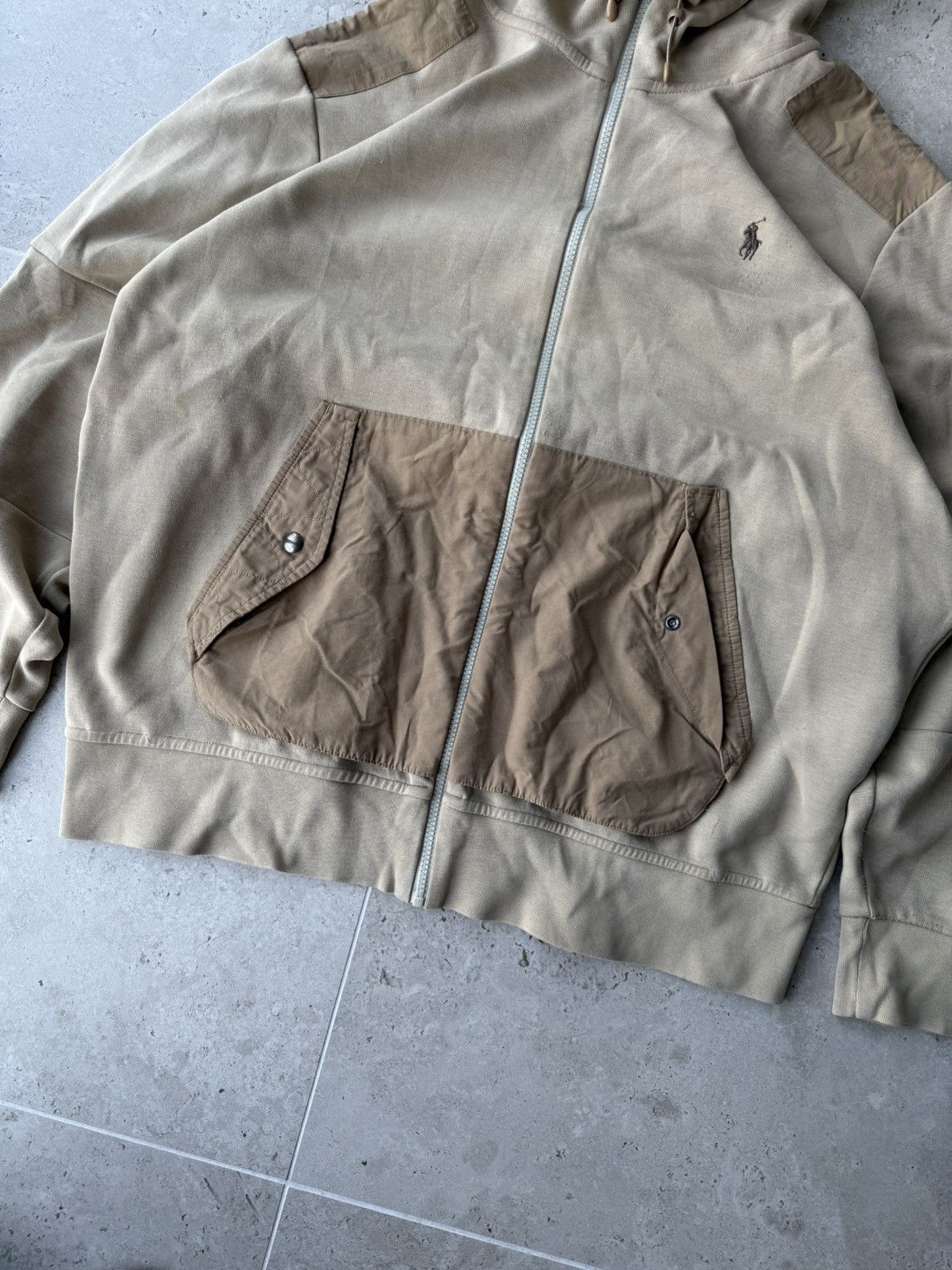 Polo Ralph Lauren Vintage Polo Ralph Lauren Zip Hoodie Y2K Size US XL / EU 56 / 4 - 4 Thumbnail