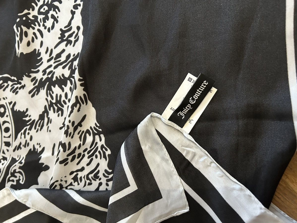 Juicy Couture Juicy Couture Scarf - black Size ONE SIZE - 2 Thumbnail