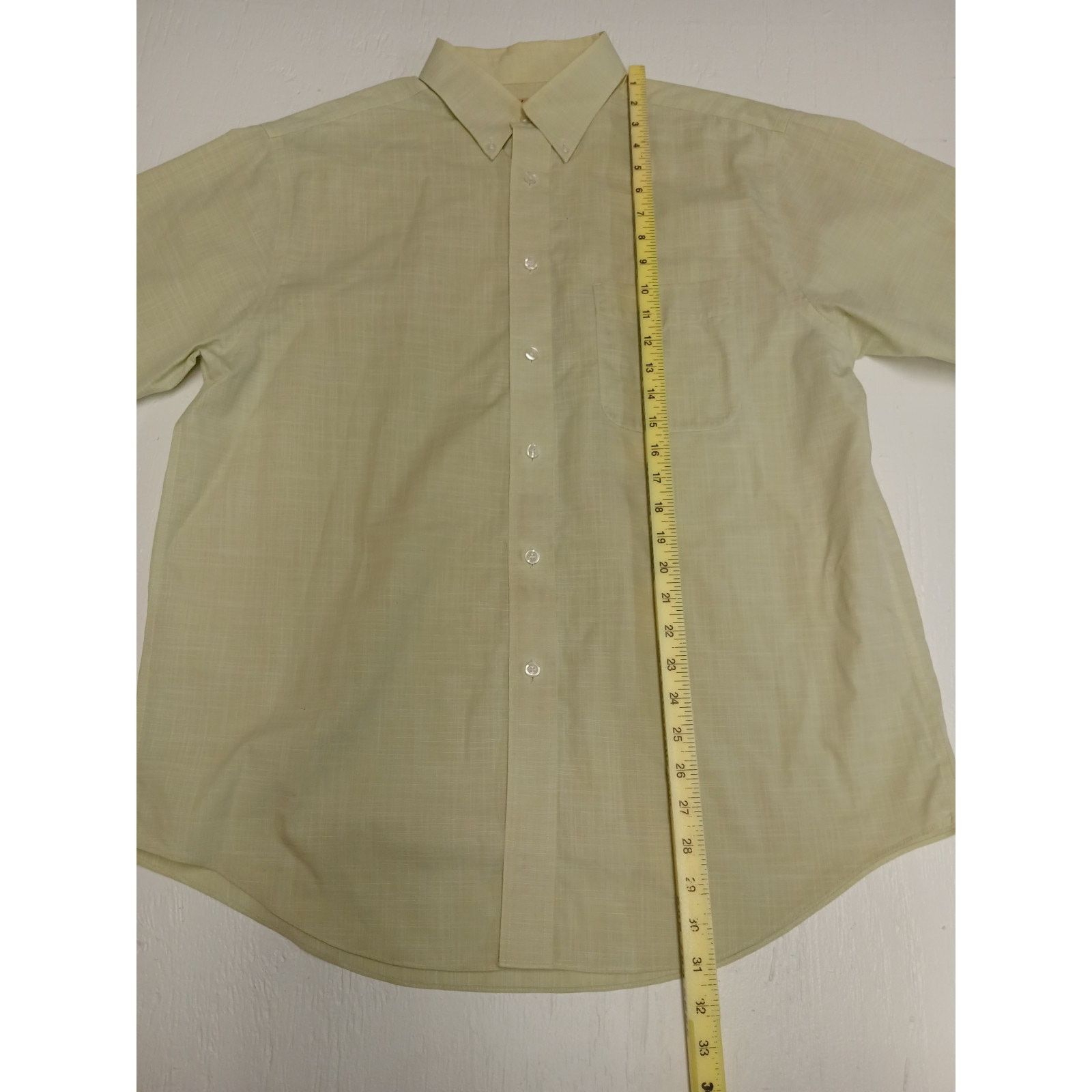 Roundtree & Yorke Roundtree & Yorke Gold Label (Large) Green Button Shirt Size US L / EU 52-54 / 3 - 2 Thumbnail