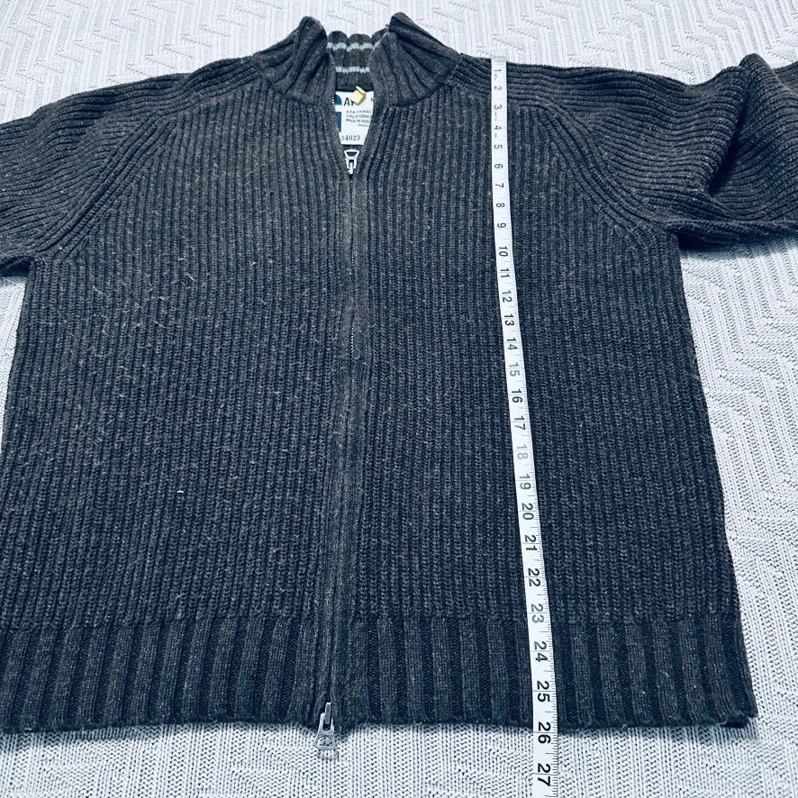 Gap Vintage Gap brown zipper cardigan Size US L / EU 52-54 / 3 - 7 Thumbnail