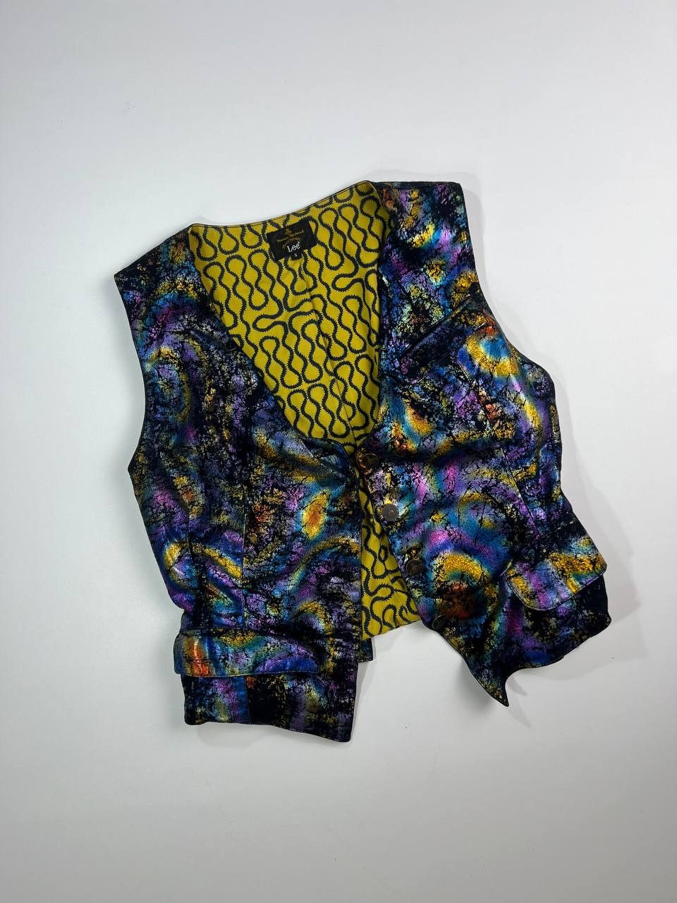 Lee × Vivienne Westwood Rare Vivienne Westwood x Lee Drunk Waistcoat Multicolor Size S / US 4 / IT 40 - 3 Thumbnail