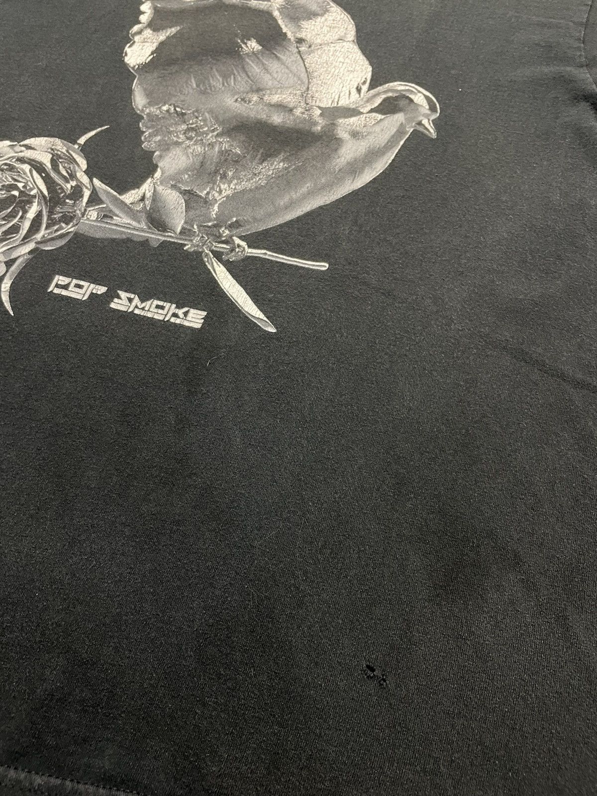 Rap Tees Pop Smoke Shoot for the Stars, Aim for the Moon Size US L / EU 52-54 / 3 - 3 Thumbnail
