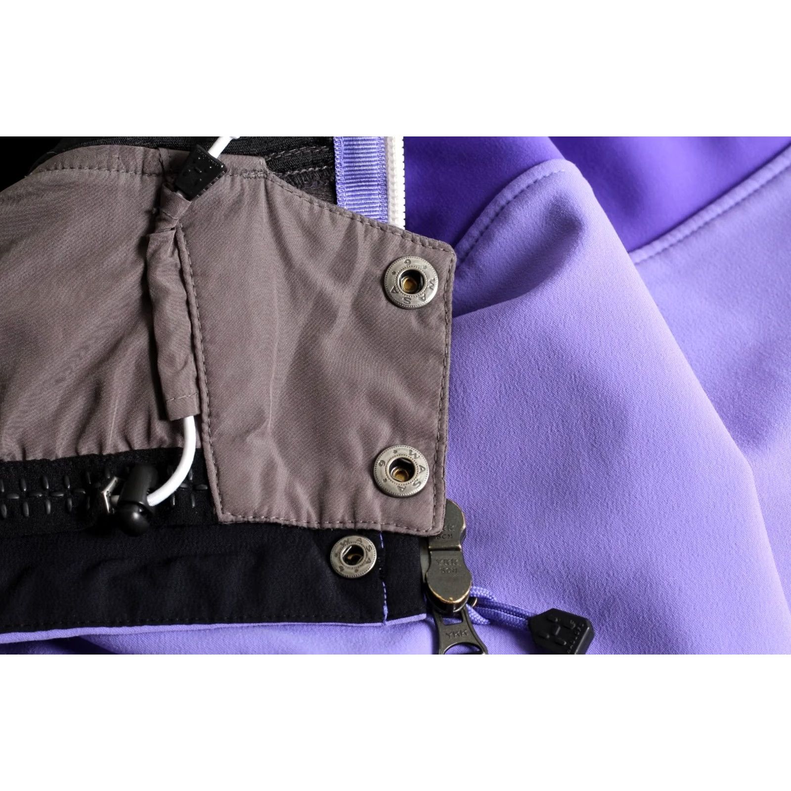Vintage HAGLÖFS Ski Jacket Women XS Hooded Soft Shell Windproof Purple RECCO MJ4367 Jacket Size XS / US 0-2 / IT 36-38 - 5 Thumbnail