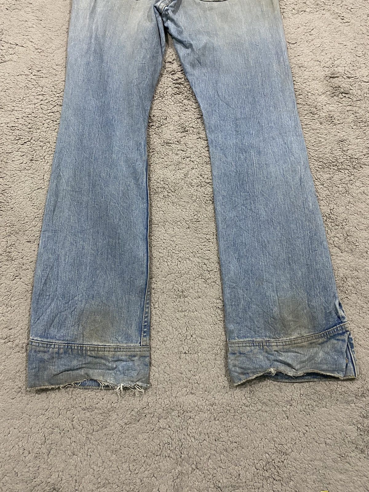 Lee Lee Riders Flare Button Vintage Size US 29 - 11 Thumbnail