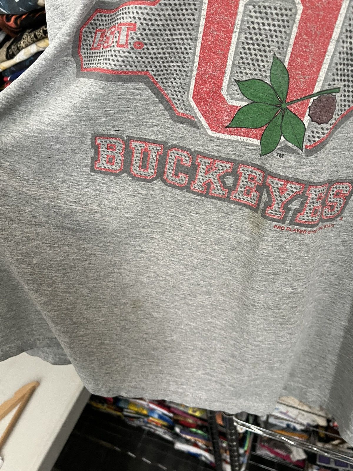 Pro Player 1999 Ohio State Buckeyes NFL Super Bowl Team Tee Size US XL / EU 56 / 4 - 4 Thumbnail