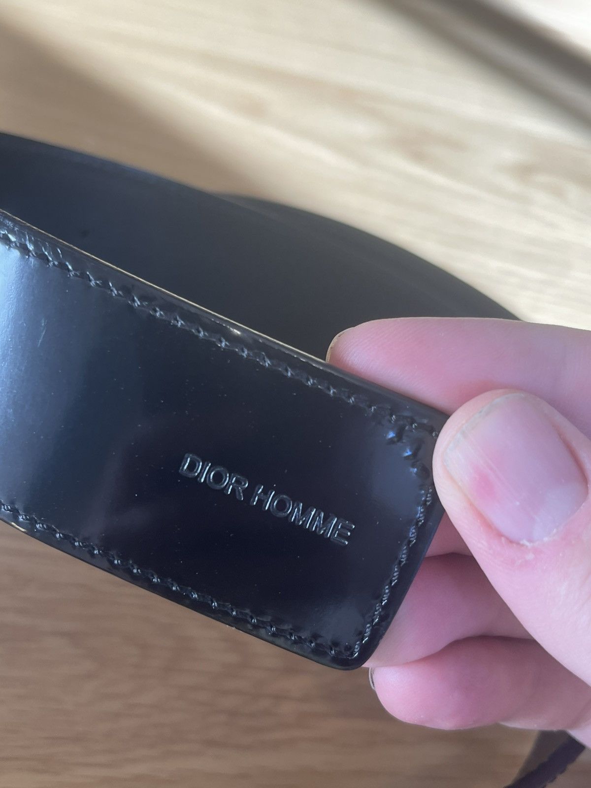 Dior homme belt KVA hedi slimane sz90