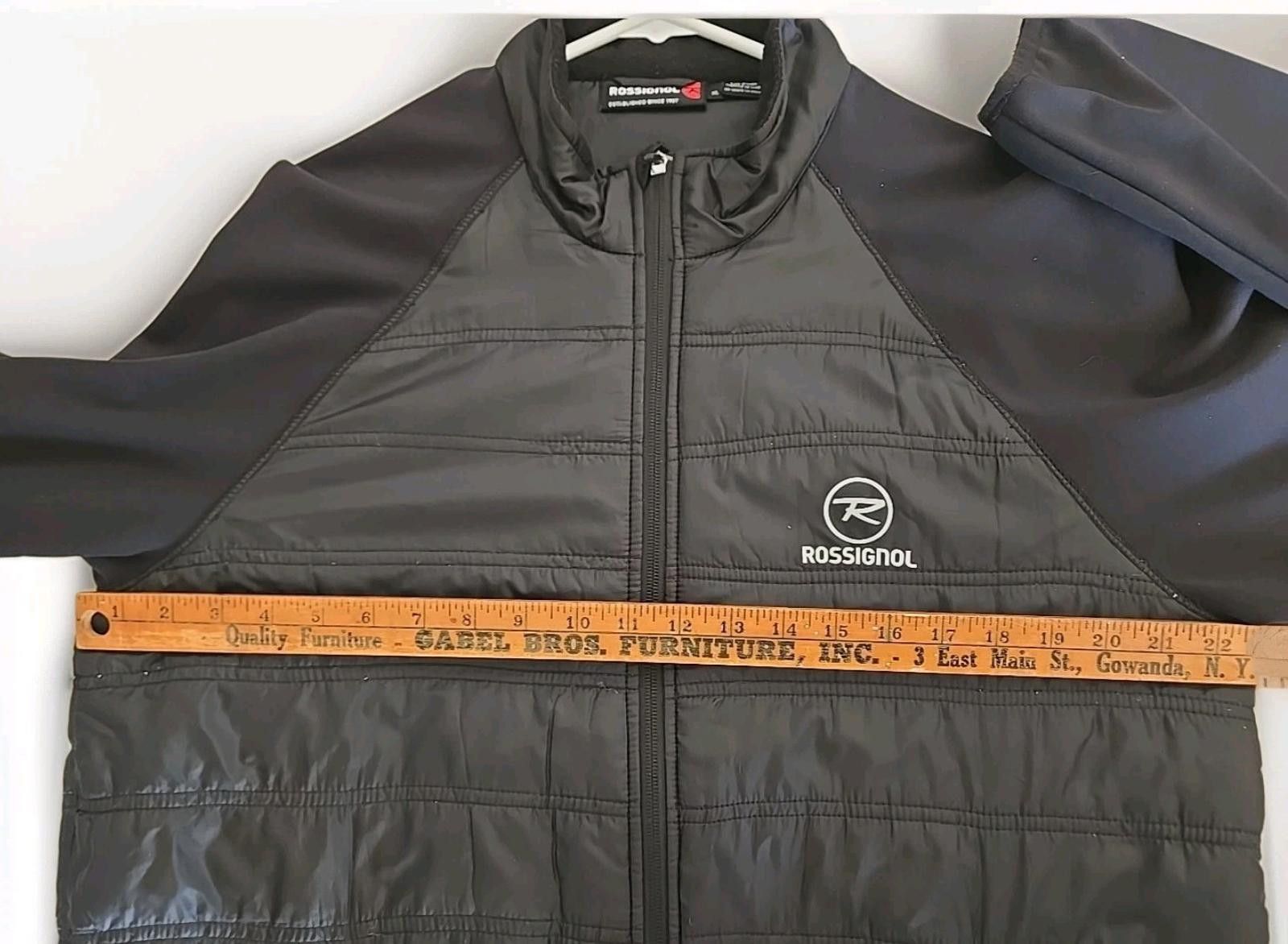 Rossignol Rossignol Thinsulate Jacket Womens XL Black Full Zip Light Size XL / US 12-14 / IT 48-50 - 8 Thumbnail