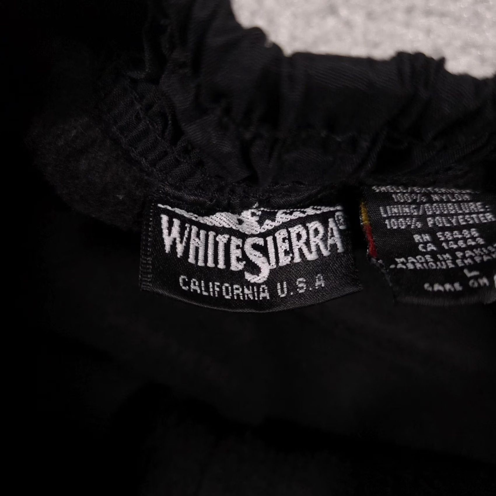 Vintage VINTAGE White Sierra Snow Pants Womens L Black Insulated Lined Cargo Ski Hiking Warm Size 36" / US 14 / IT 50 - 7 Thumbnail